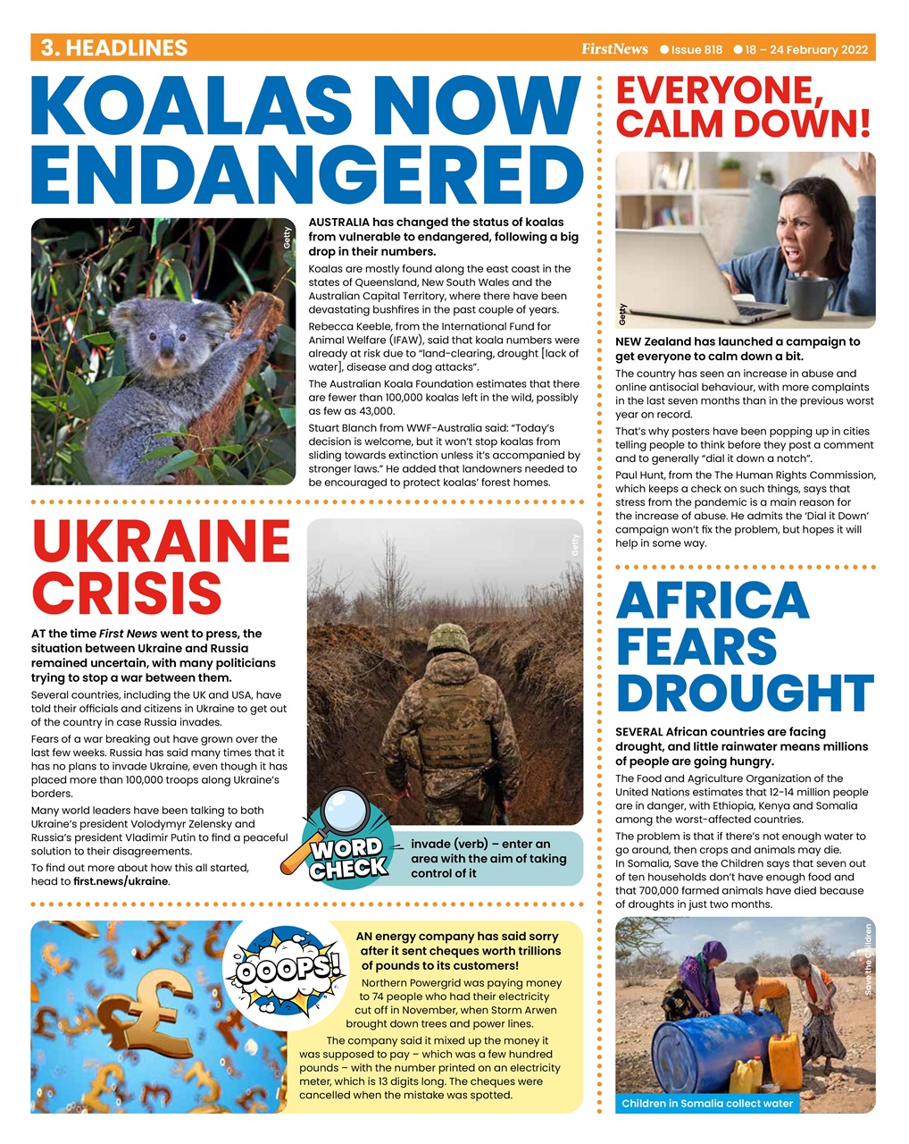 First News Preview Pages