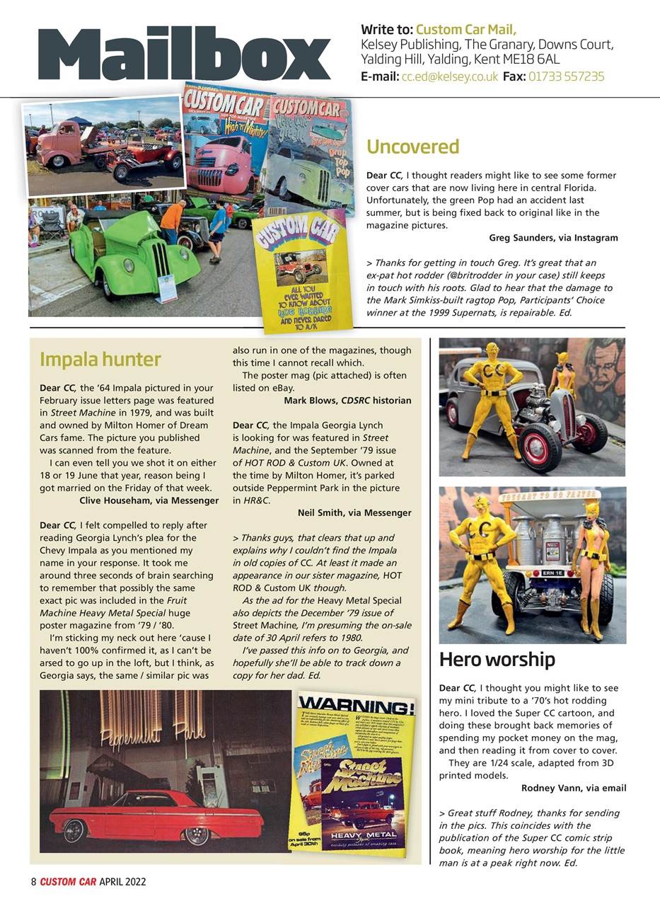 Custom Car Preview Pages