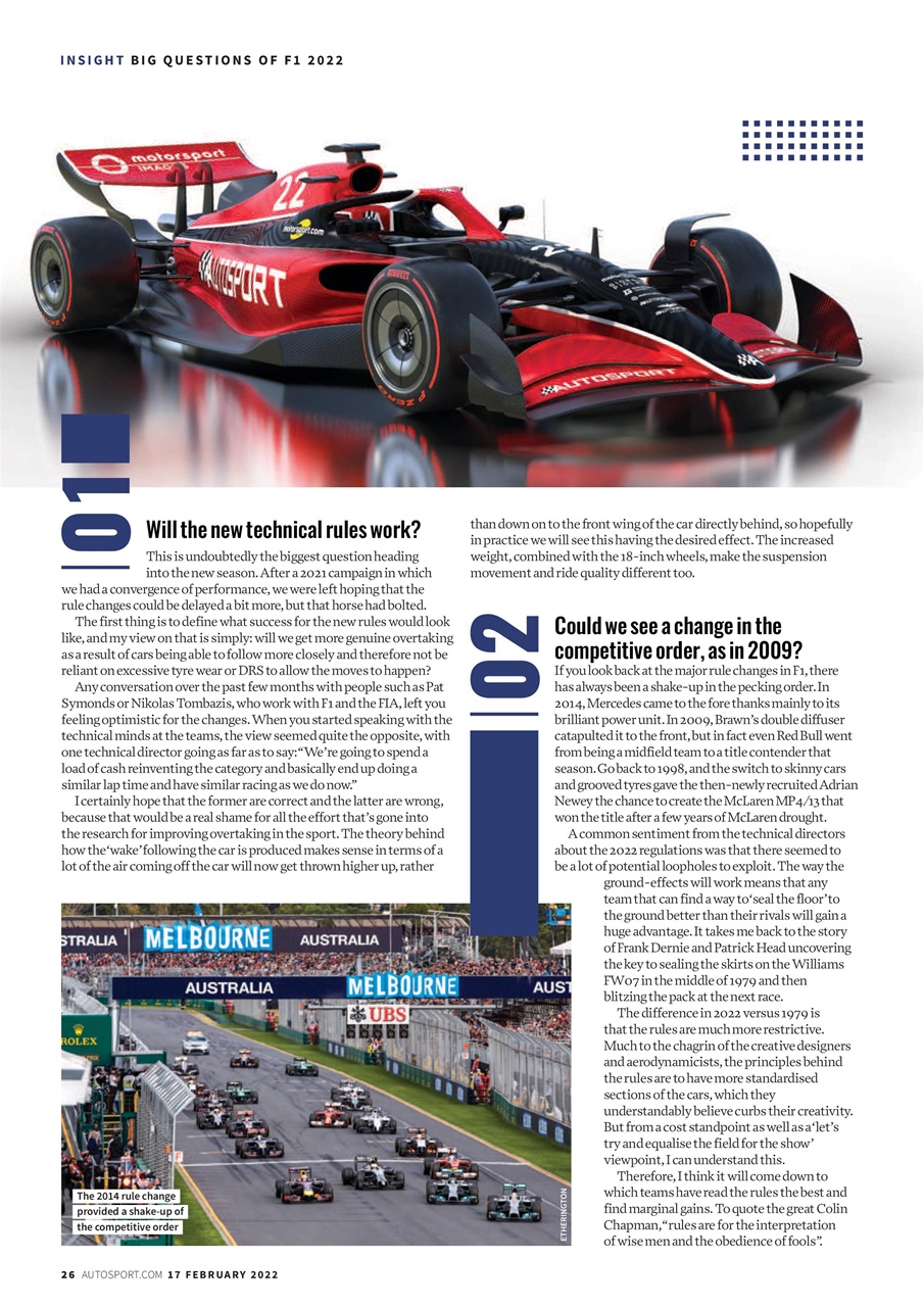 Autosport Preview Pages