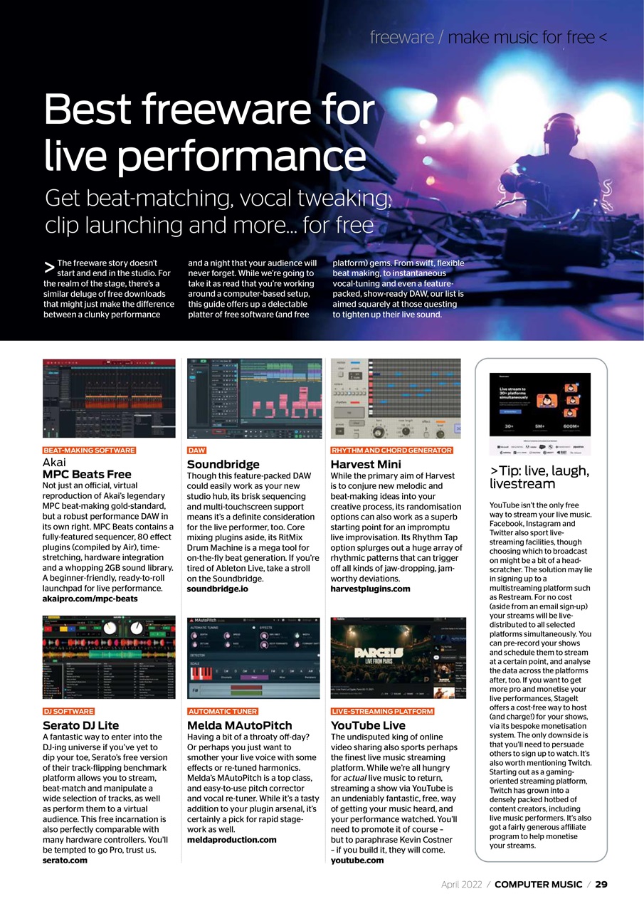 Computer Music Preview Pages