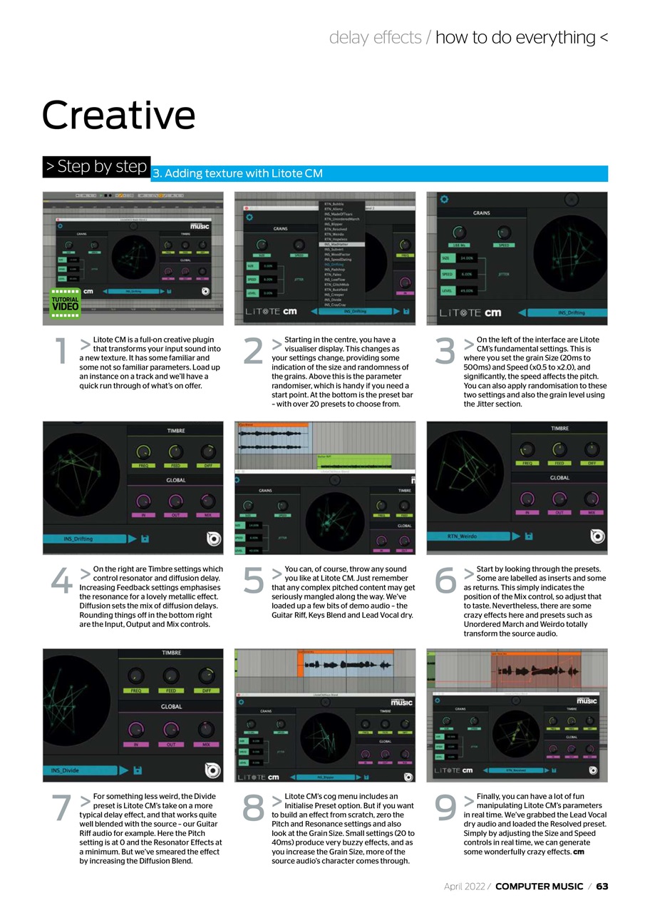 Computer Music Preview Pages