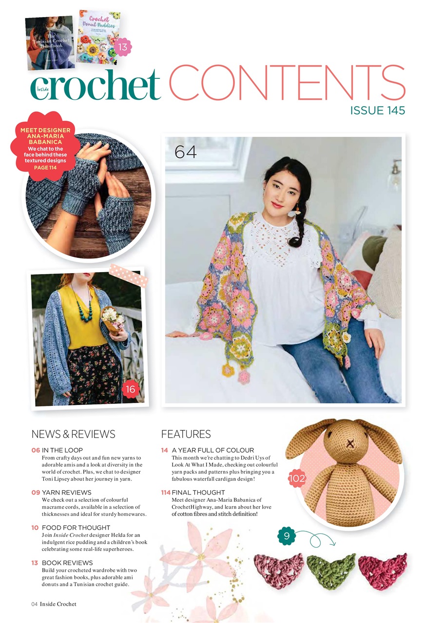 Inside Crochet Preview Pages
