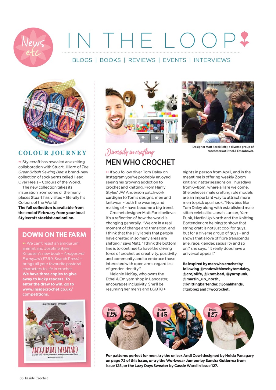 Inside Crochet Preview Pages