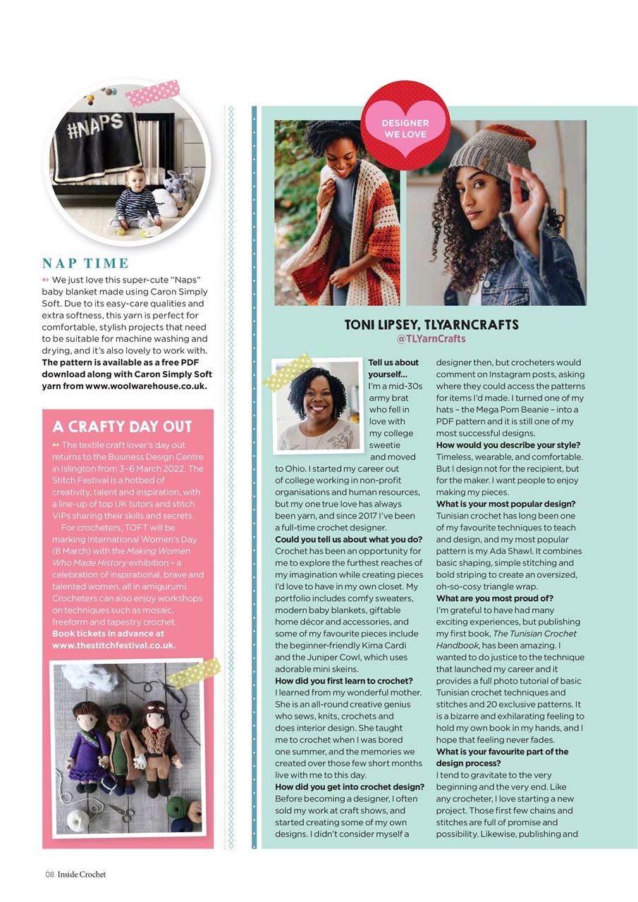 Inside Crochet Preview Pages