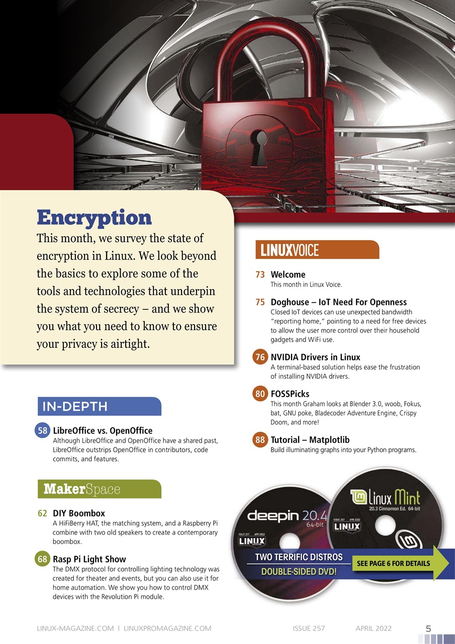 Linux Magazine Preview Pages