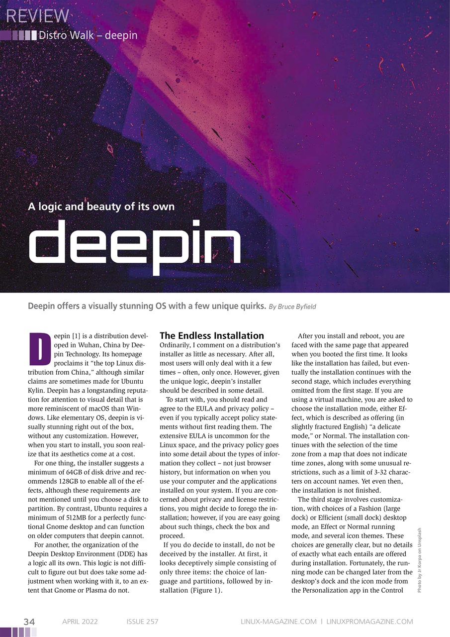Linux Magazine Preview Pages