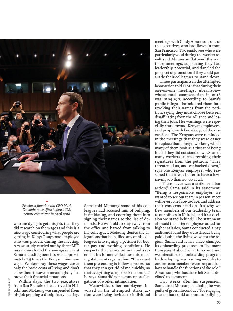 TIME Magazine Europe Preview Pages