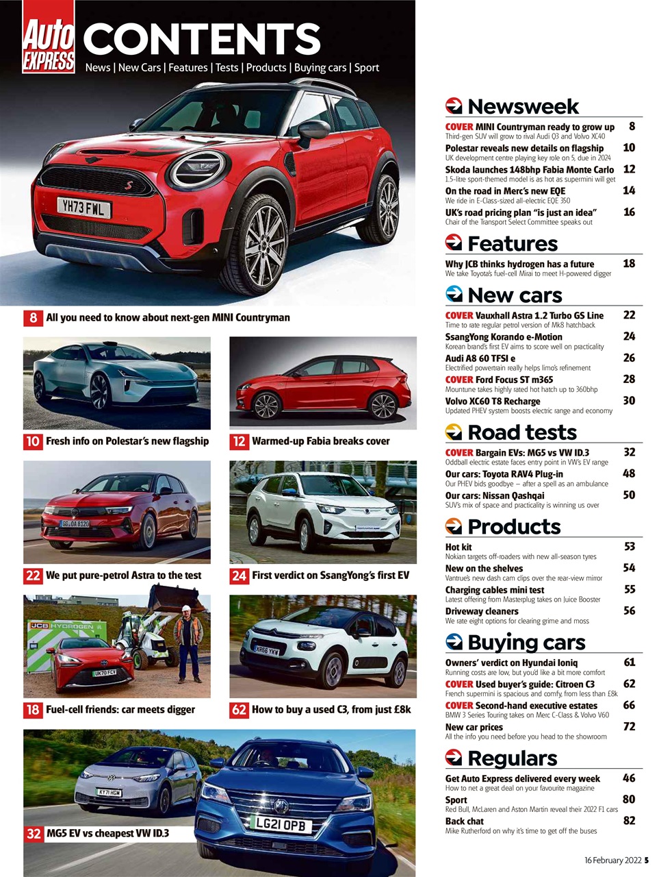 Auto Express Preview Pages