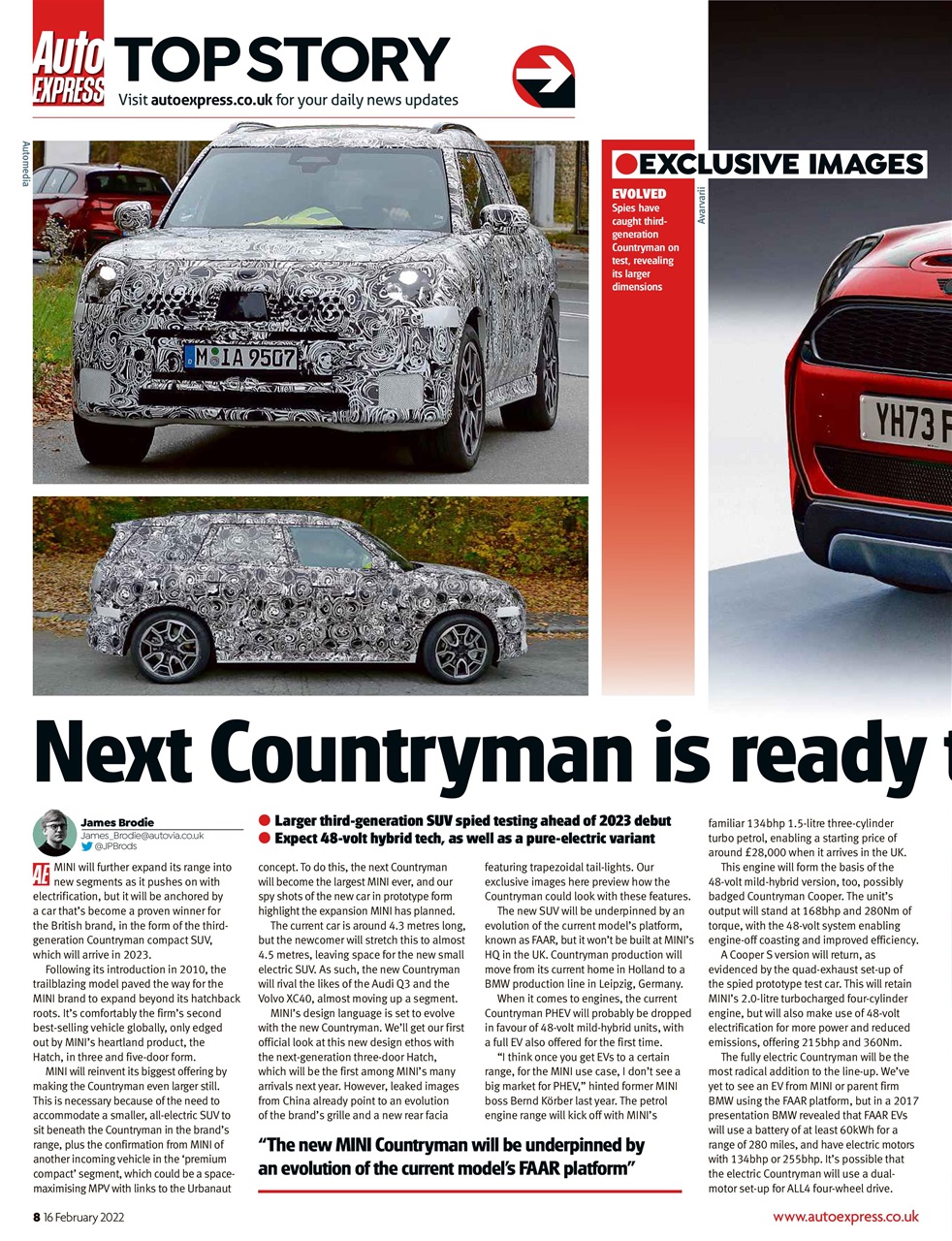 Auto Express Preview Pages