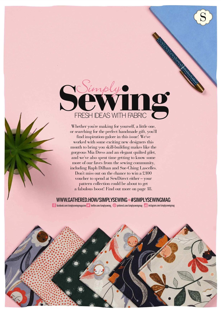 Simply Sewing Preview Pages