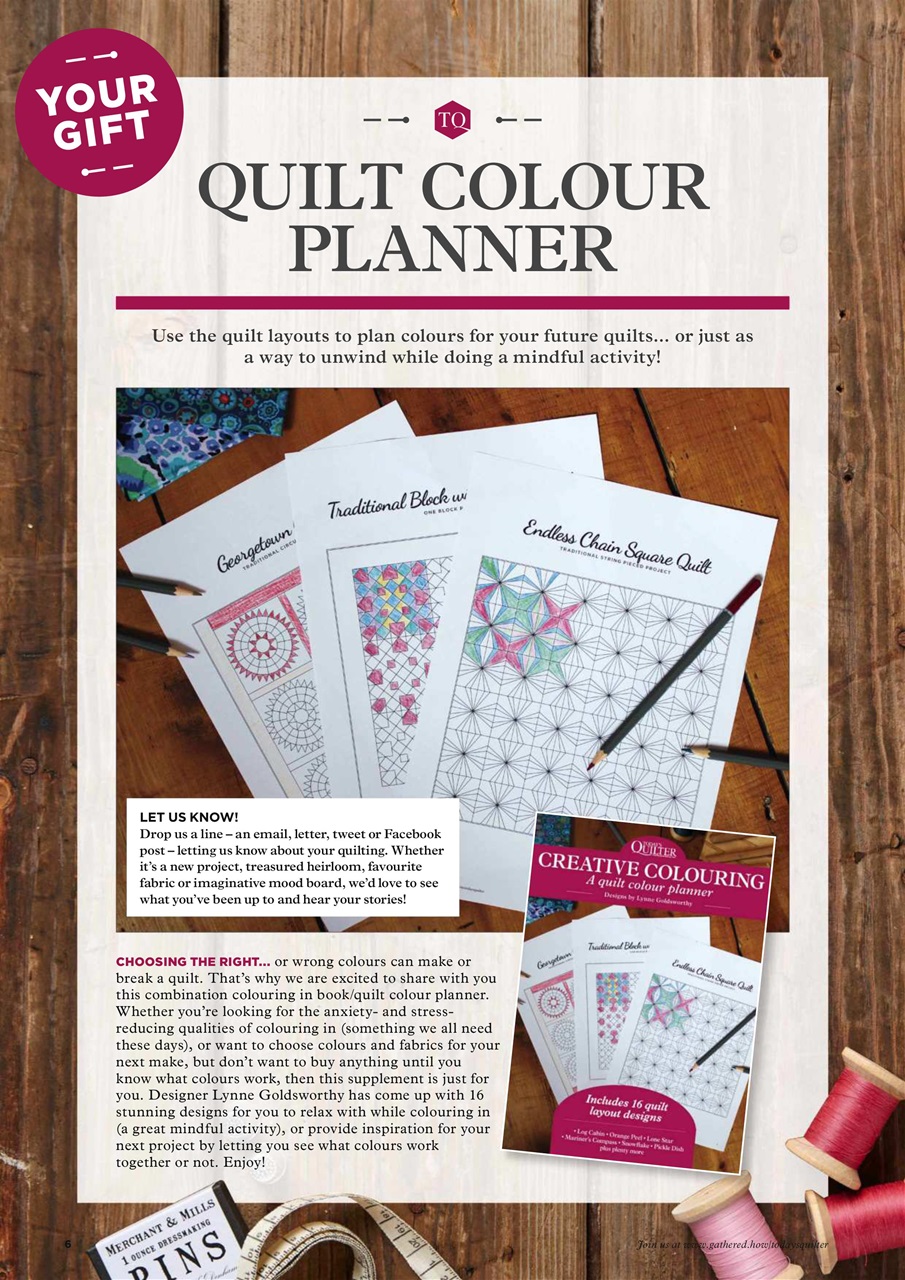 Today’s Quilter Preview Pages