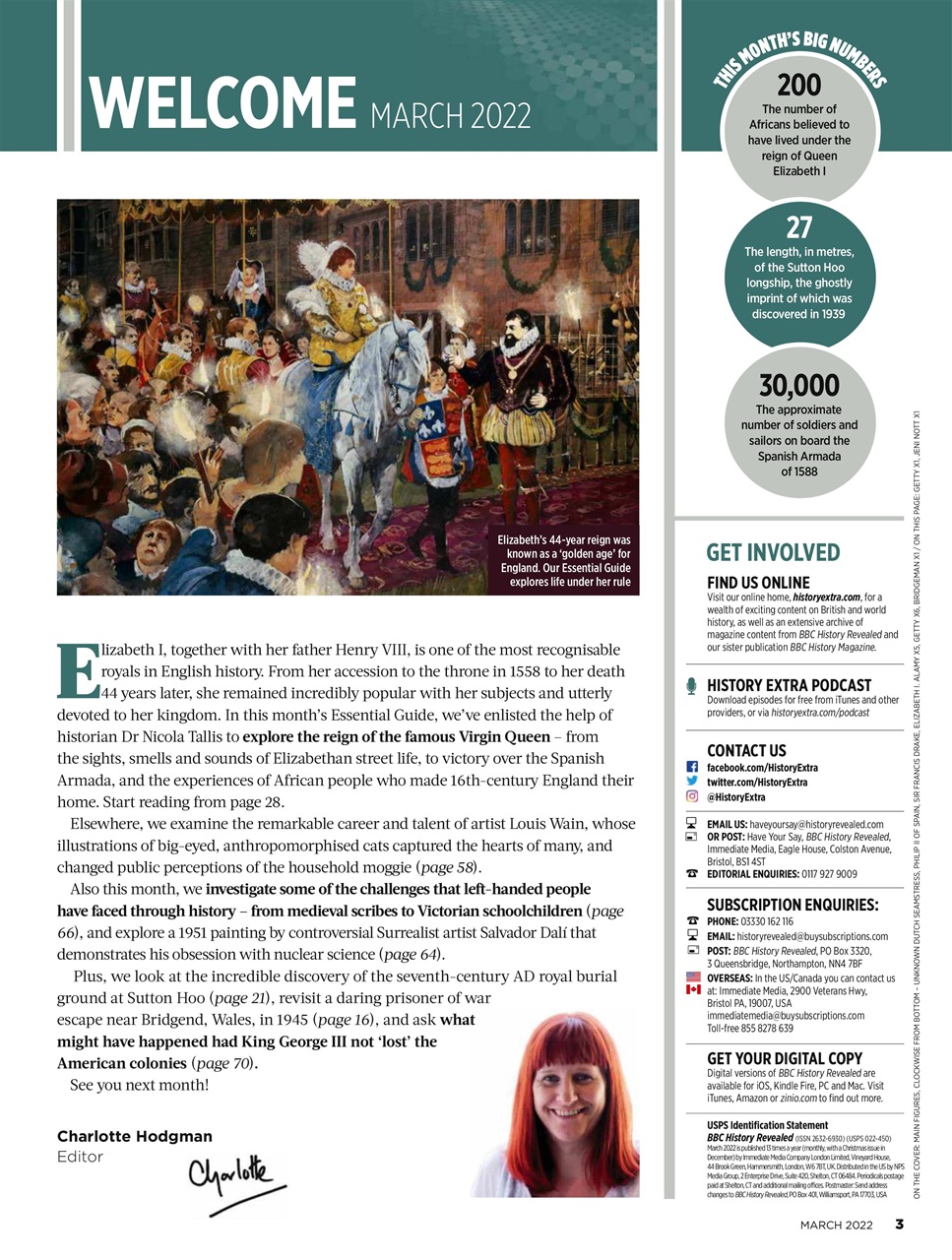 BBC History Revealed Magazine Preview Pages
