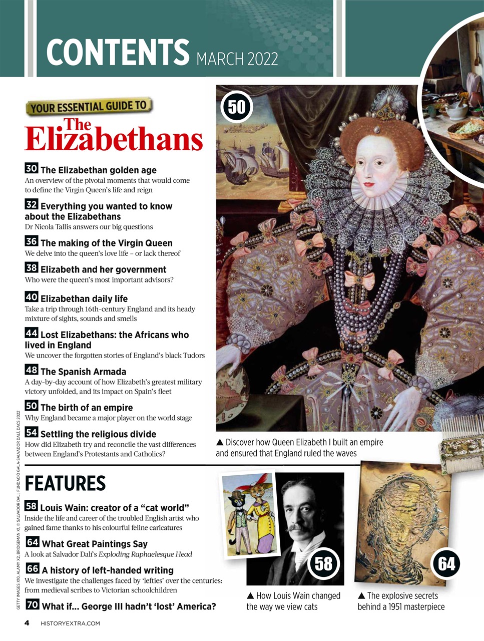BBC History Revealed Magazine Preview Pages