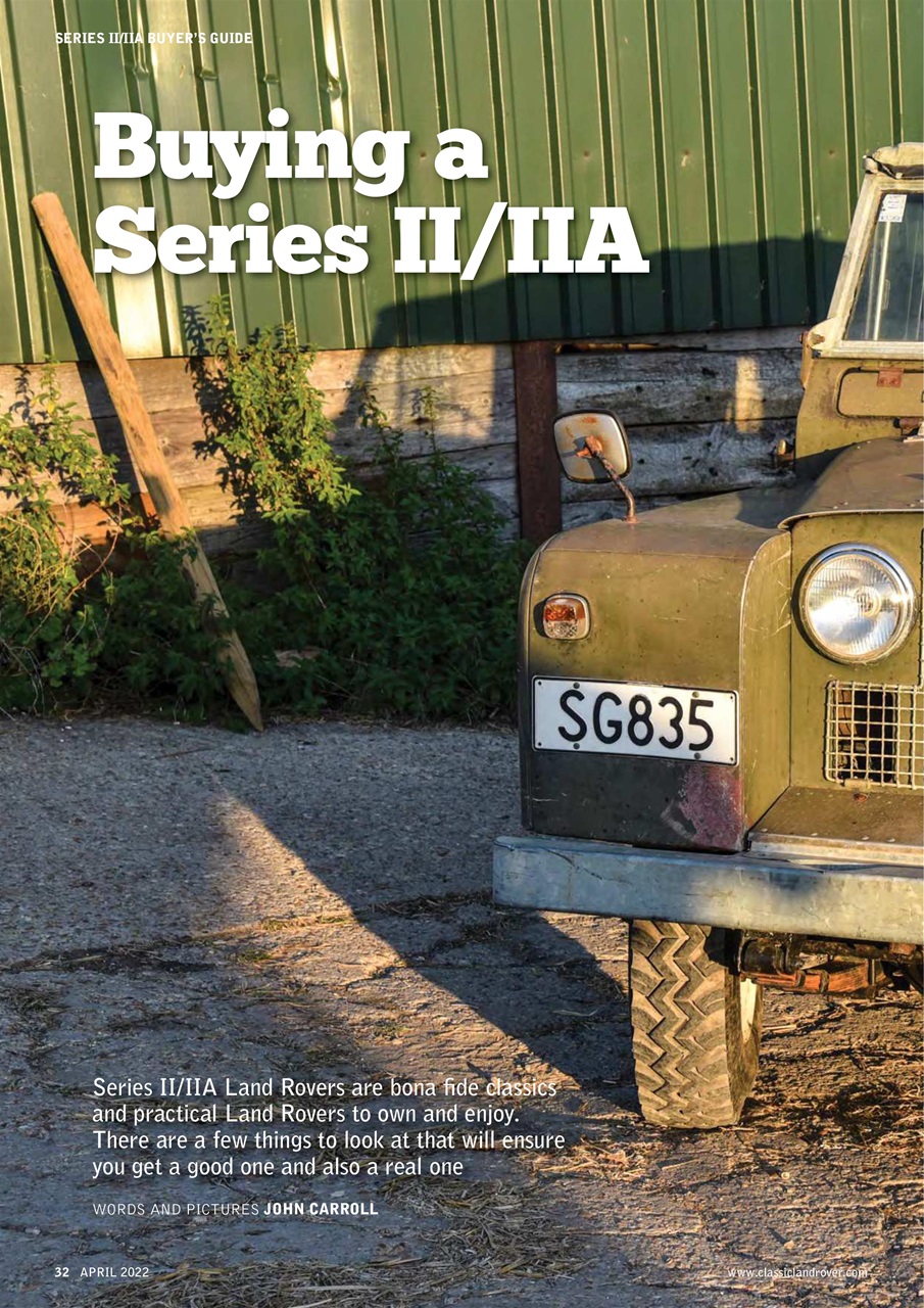 Classic Land Rover Magazine Preview Pages