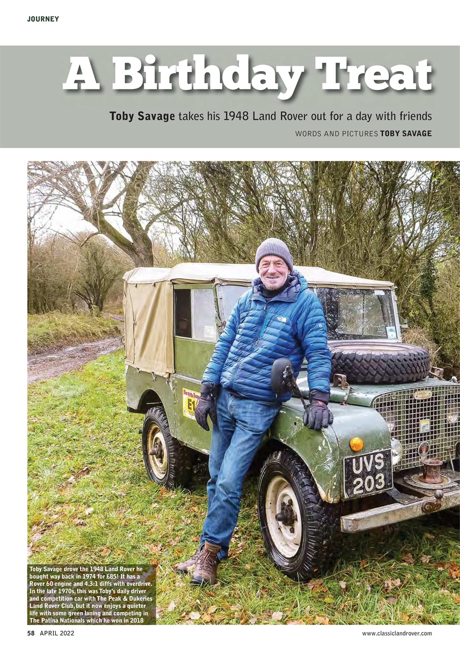 Classic Land Rover Magazine Preview Pages