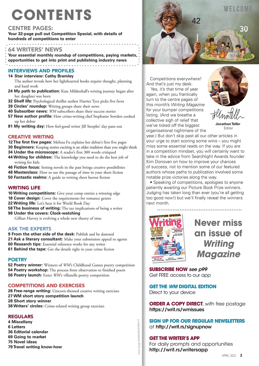 Writing Magazine Preview Pages