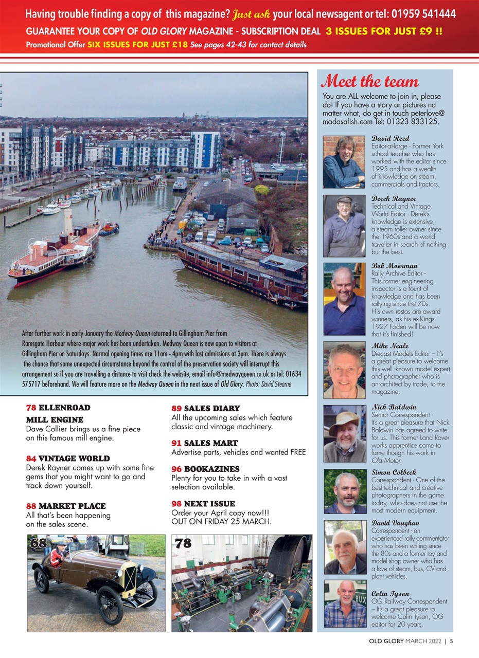 Old Glory Magazine Preview Pages