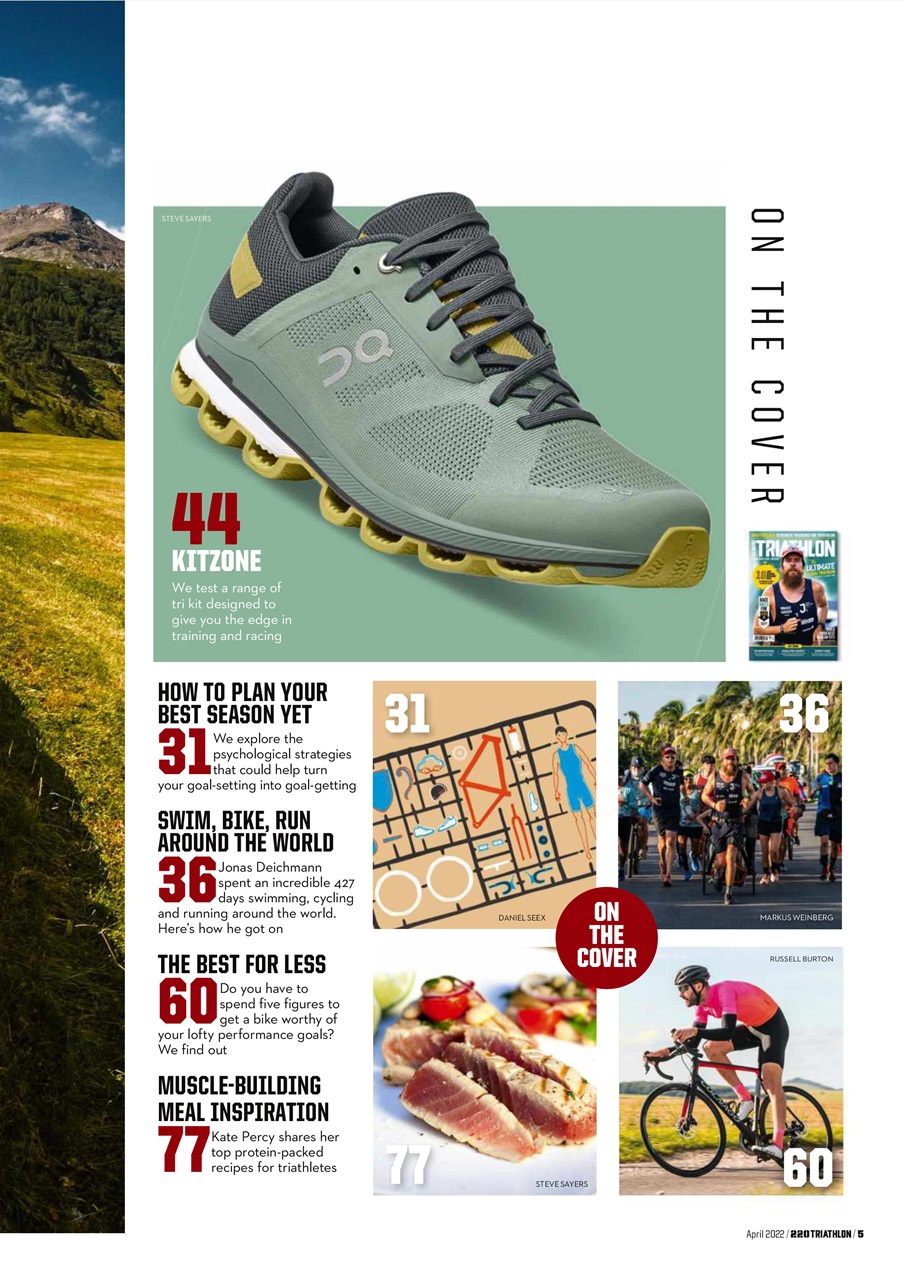220 Triathlon Magazine Preview Pages