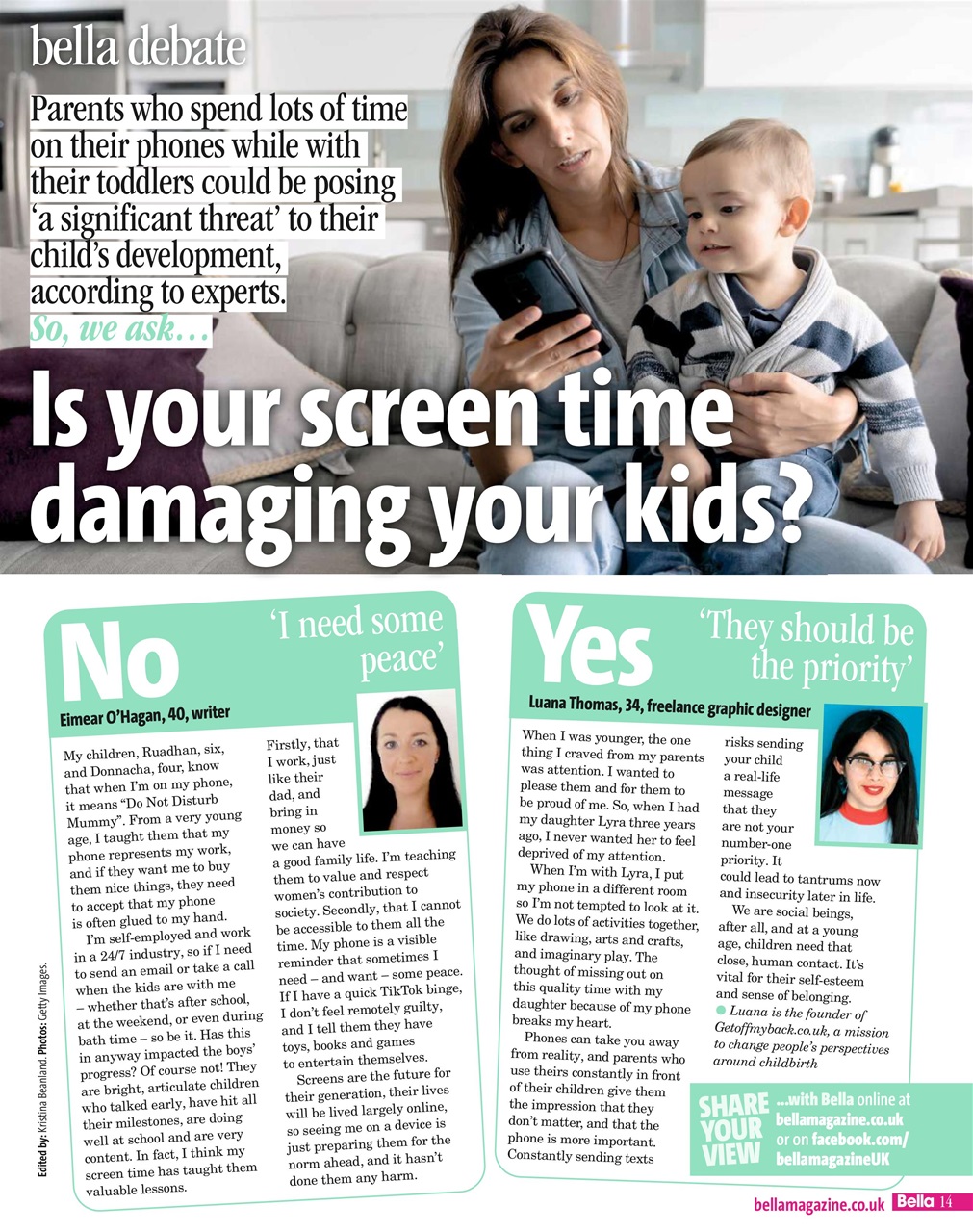 Bella Magazine Preview Pages