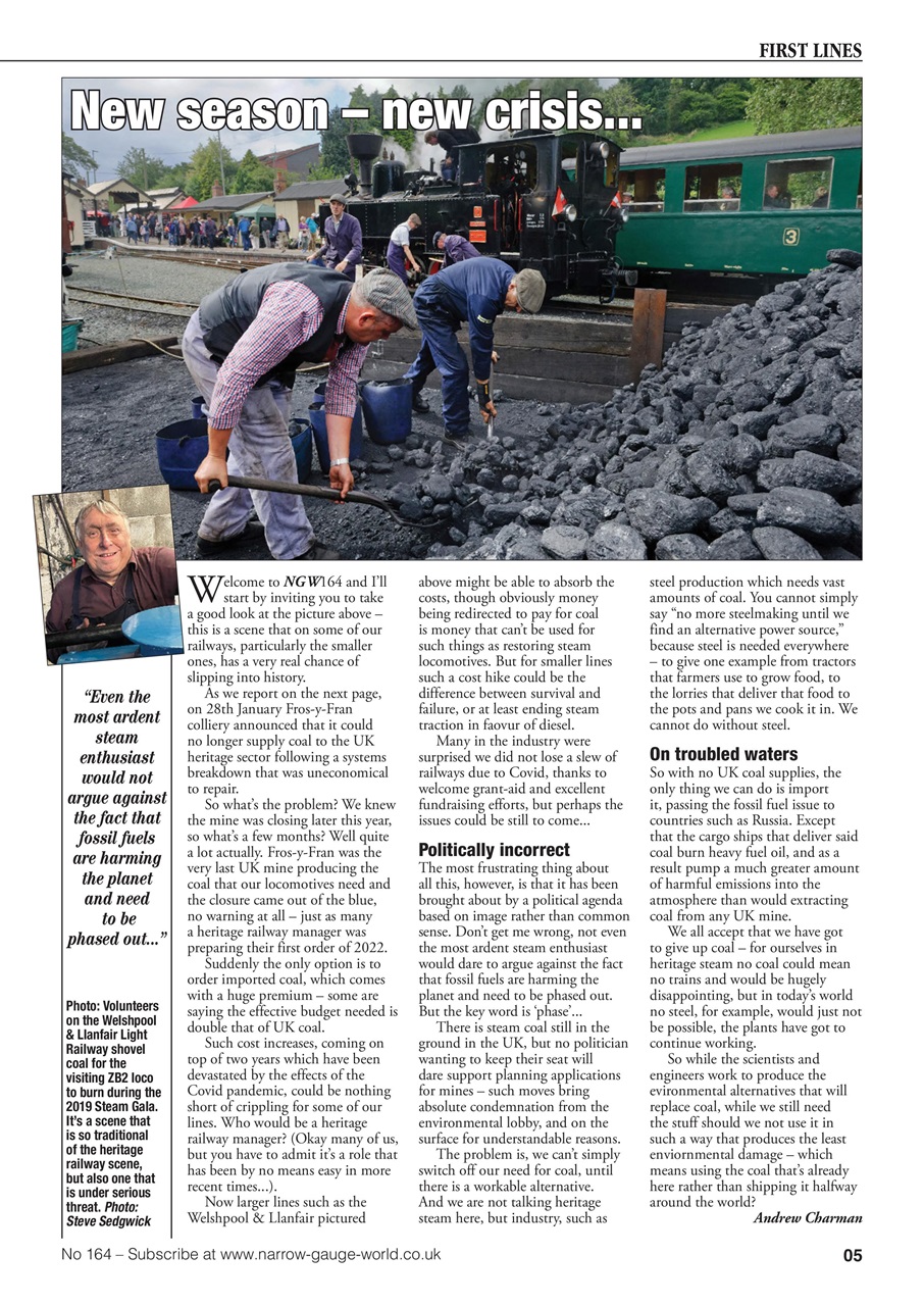 Narrow Gauge World Preview Pages