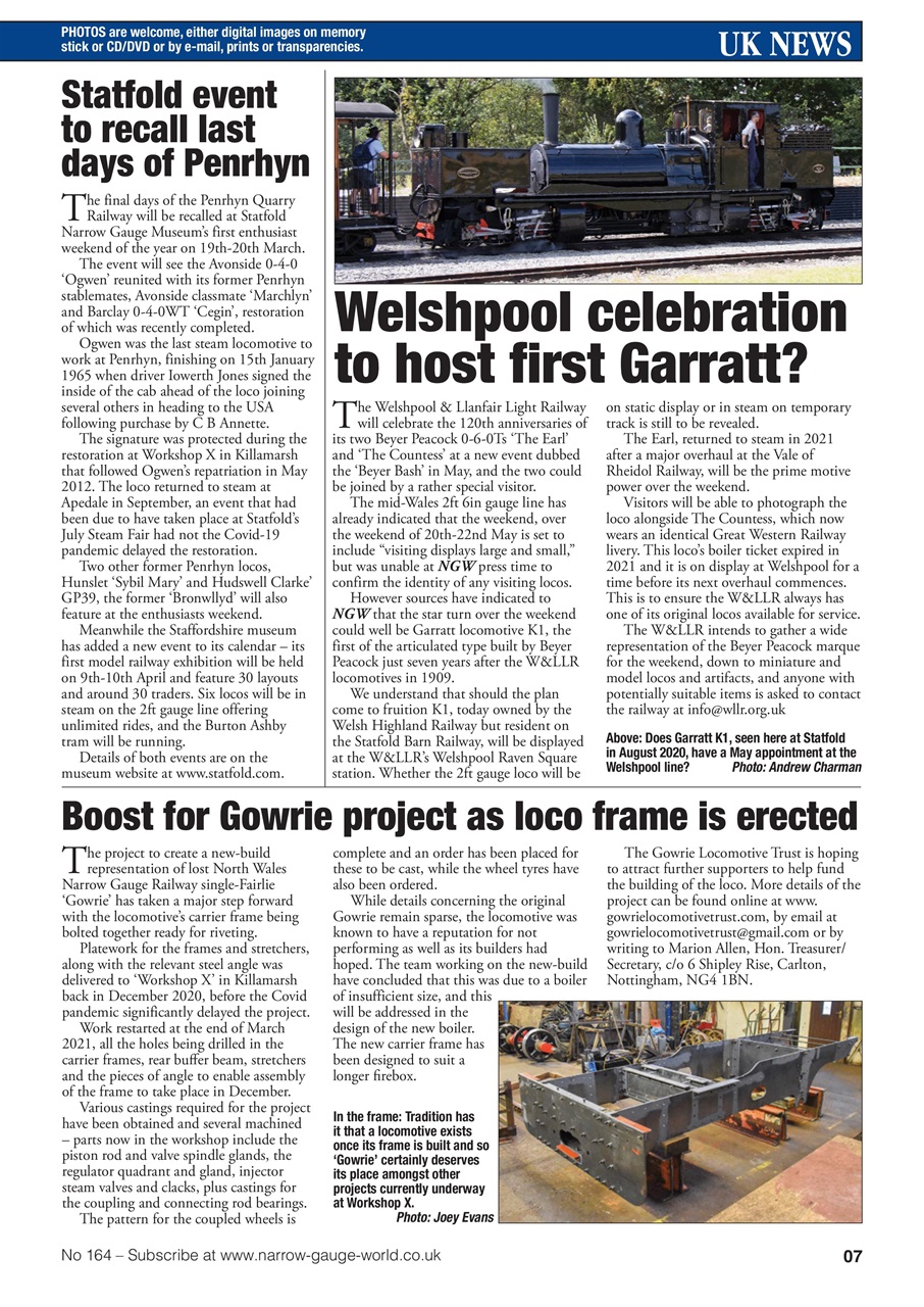 Narrow Gauge World Preview Pages