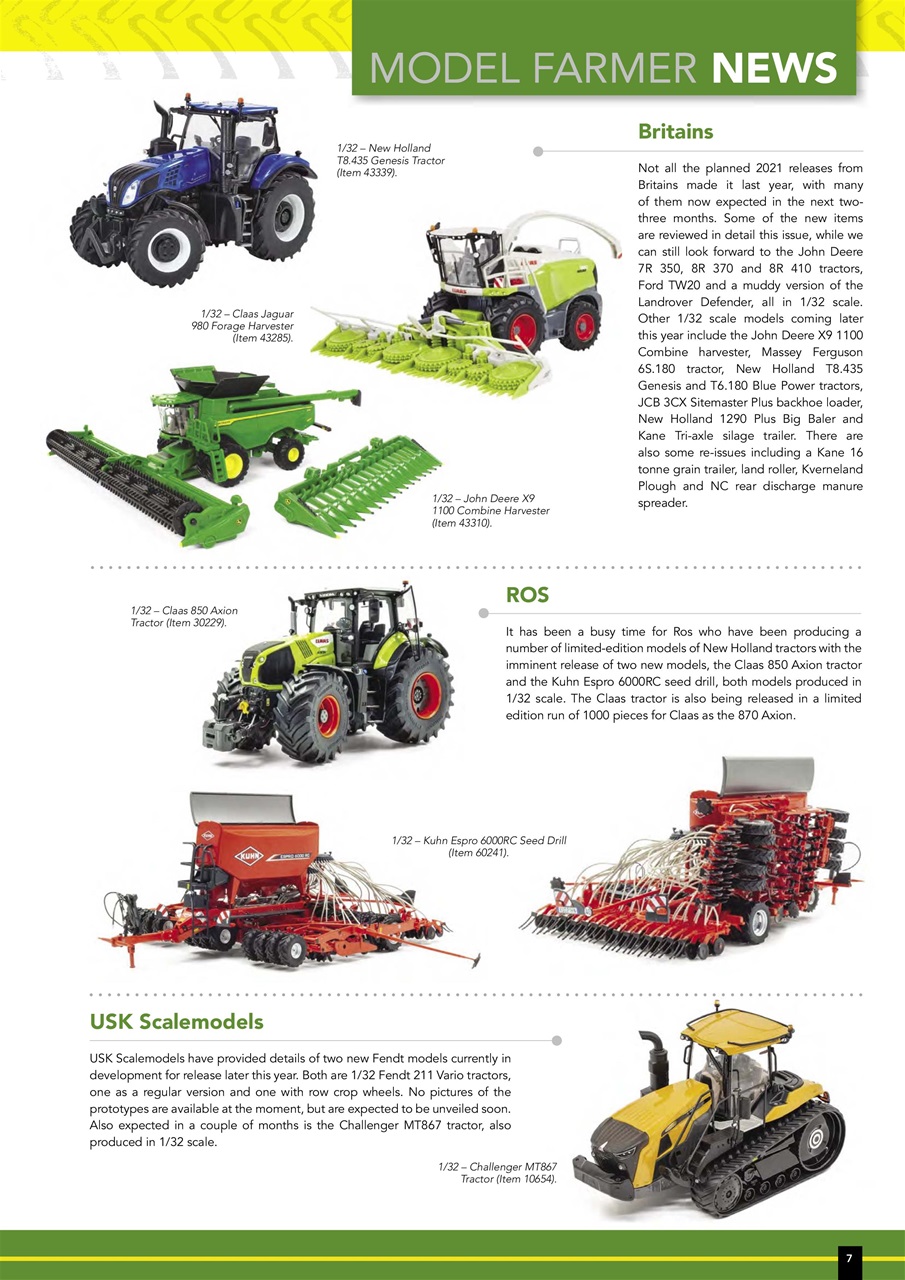 Model Farmer Magazine Preview Pages