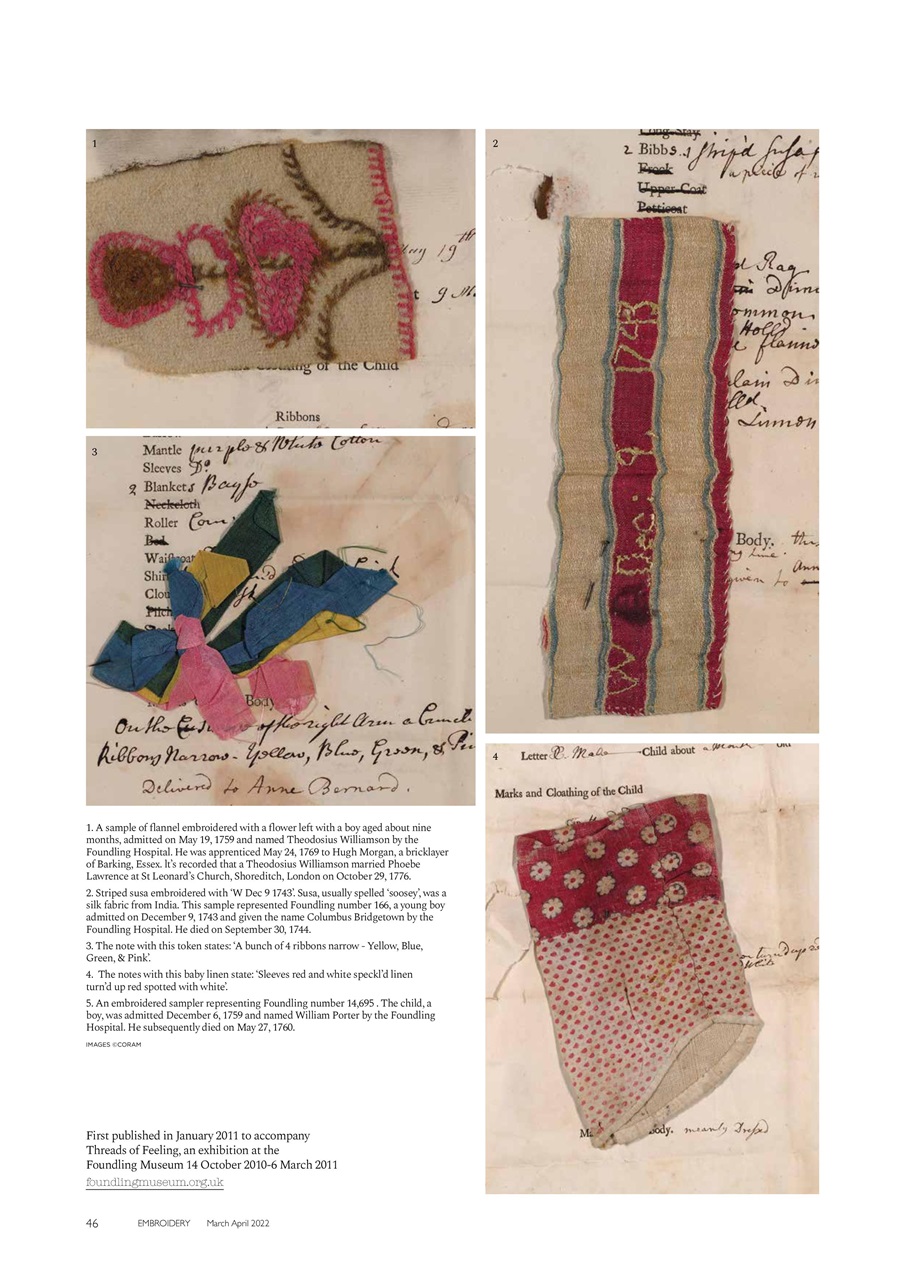 Embroidery Magazine Preview Pages