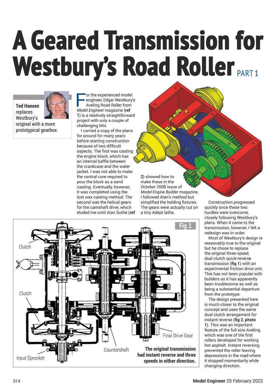 Model Engineer Preview Pages