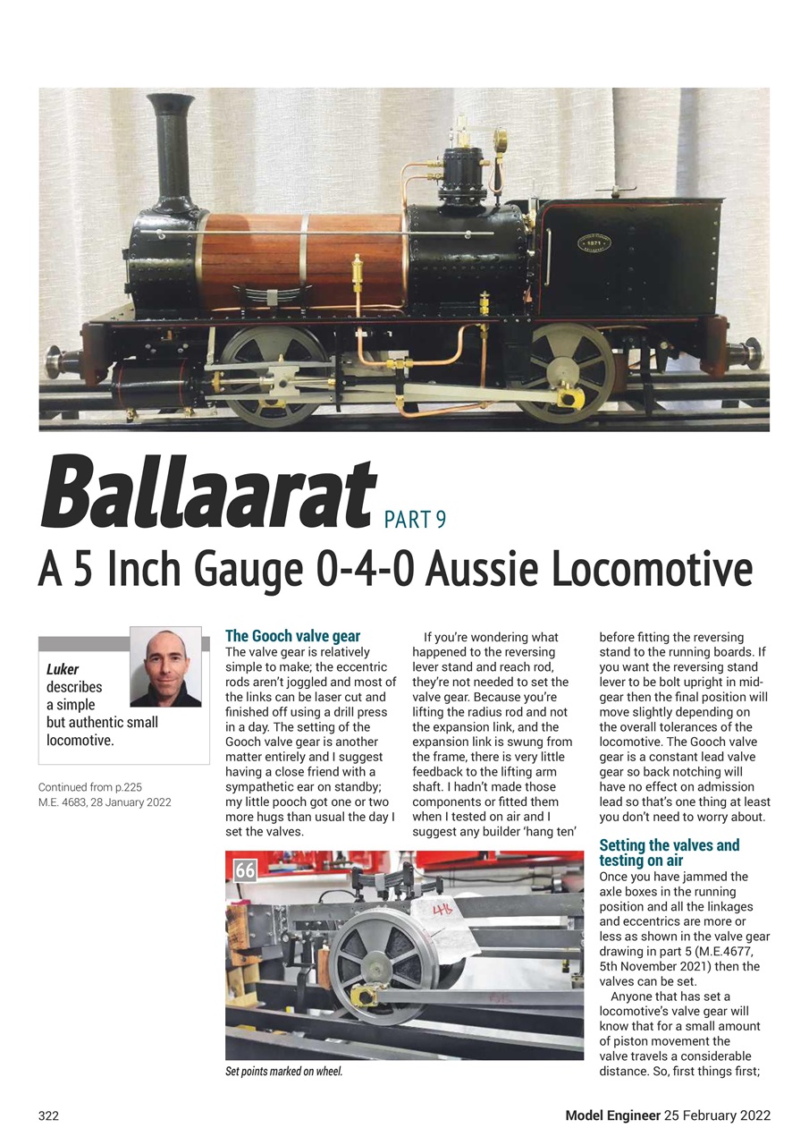 Model Engineer Preview Pages