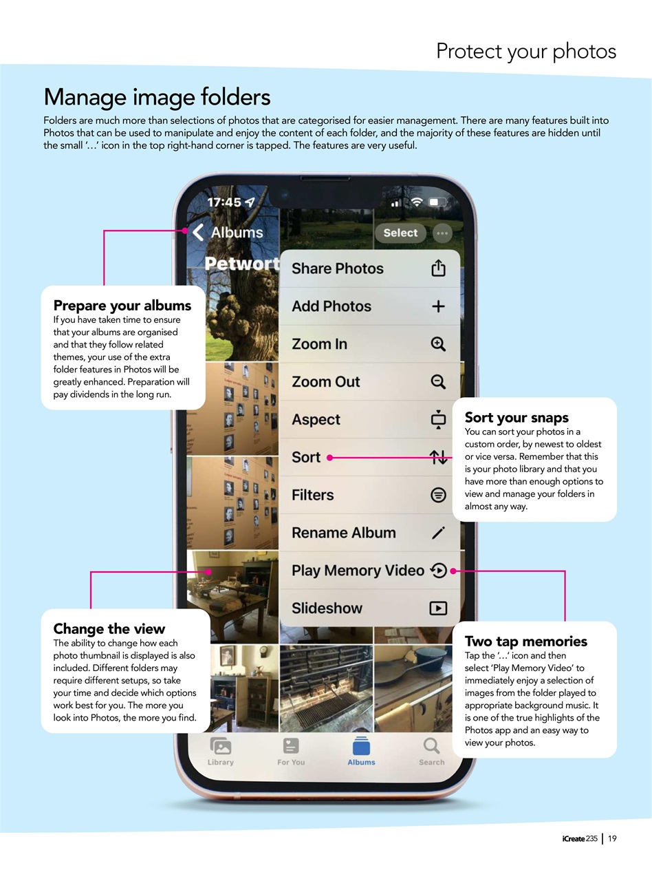iCreate Preview Pages