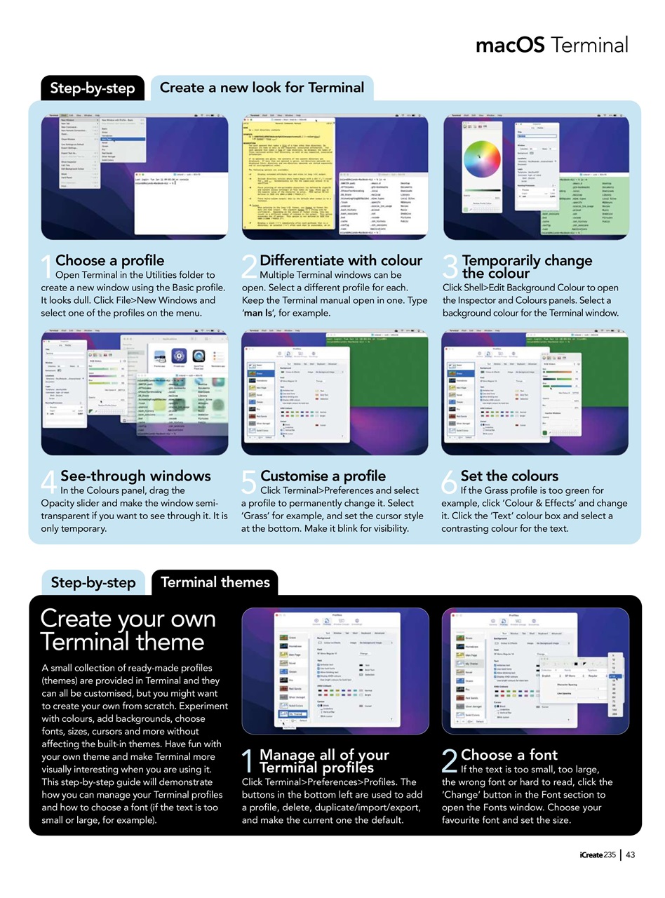 iCreate Preview Pages