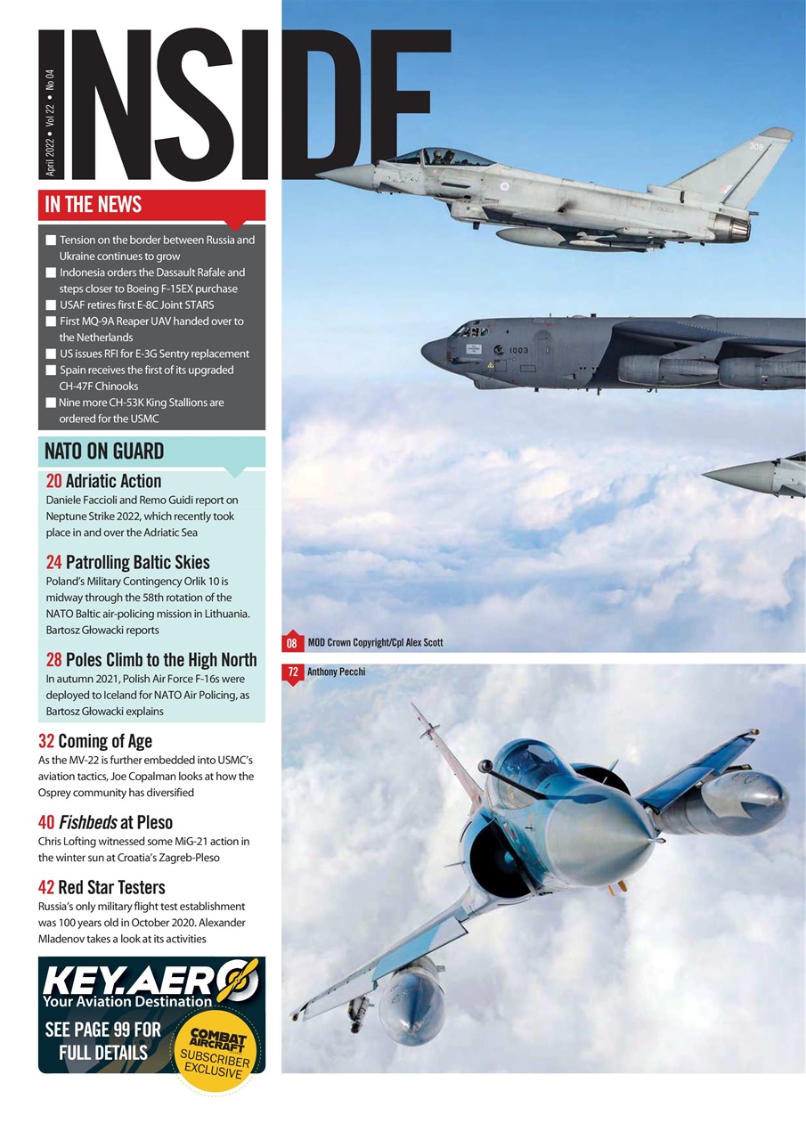Combat Aircraft Journal Preview Pages
