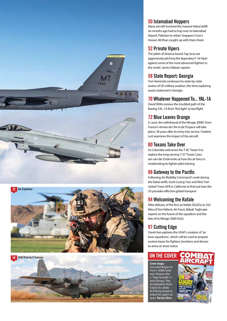 Combat Aircraft Journal Preview Pages