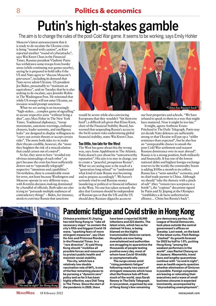 MoneyWeek Preview Pages