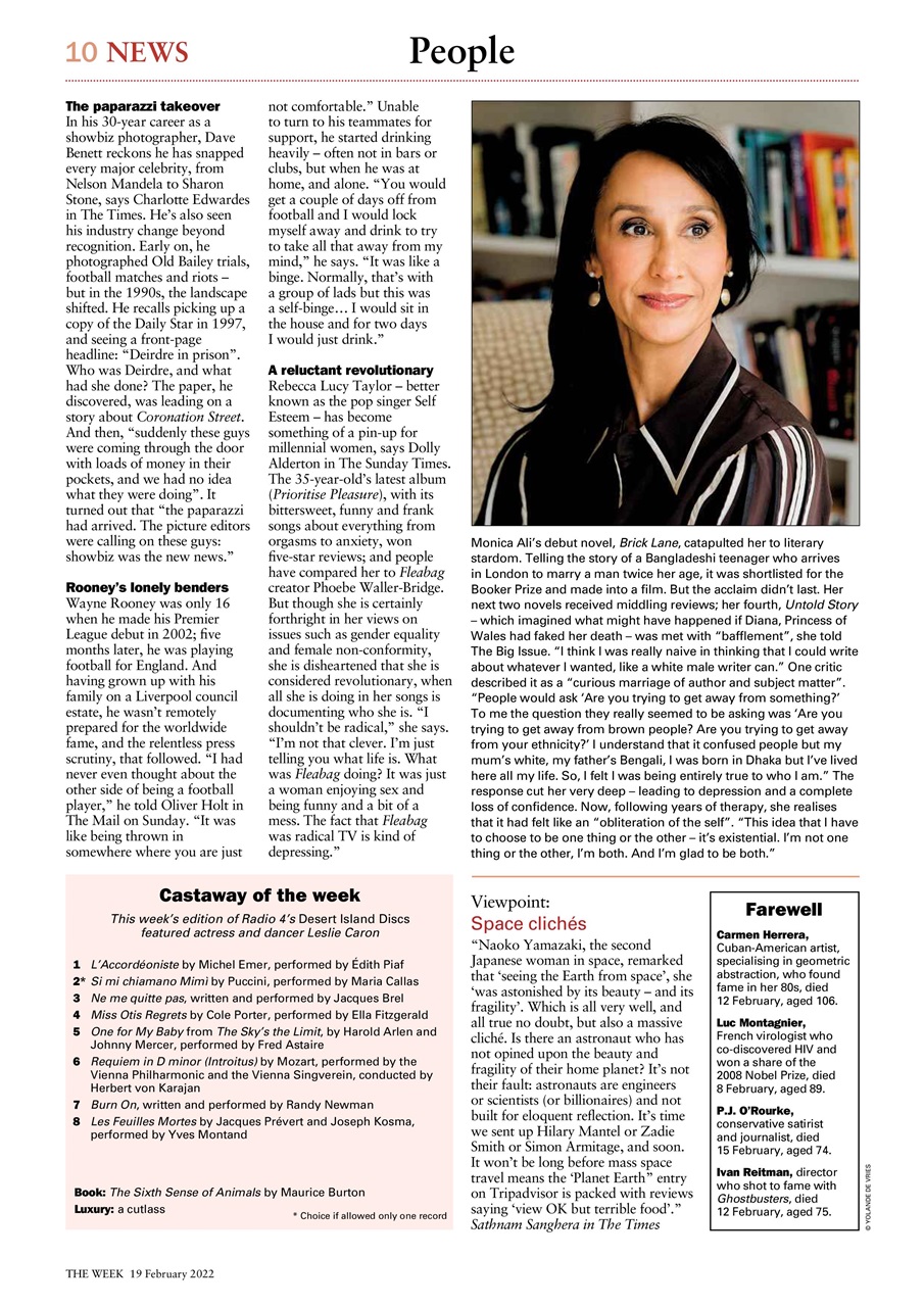 The Week Preview Pages