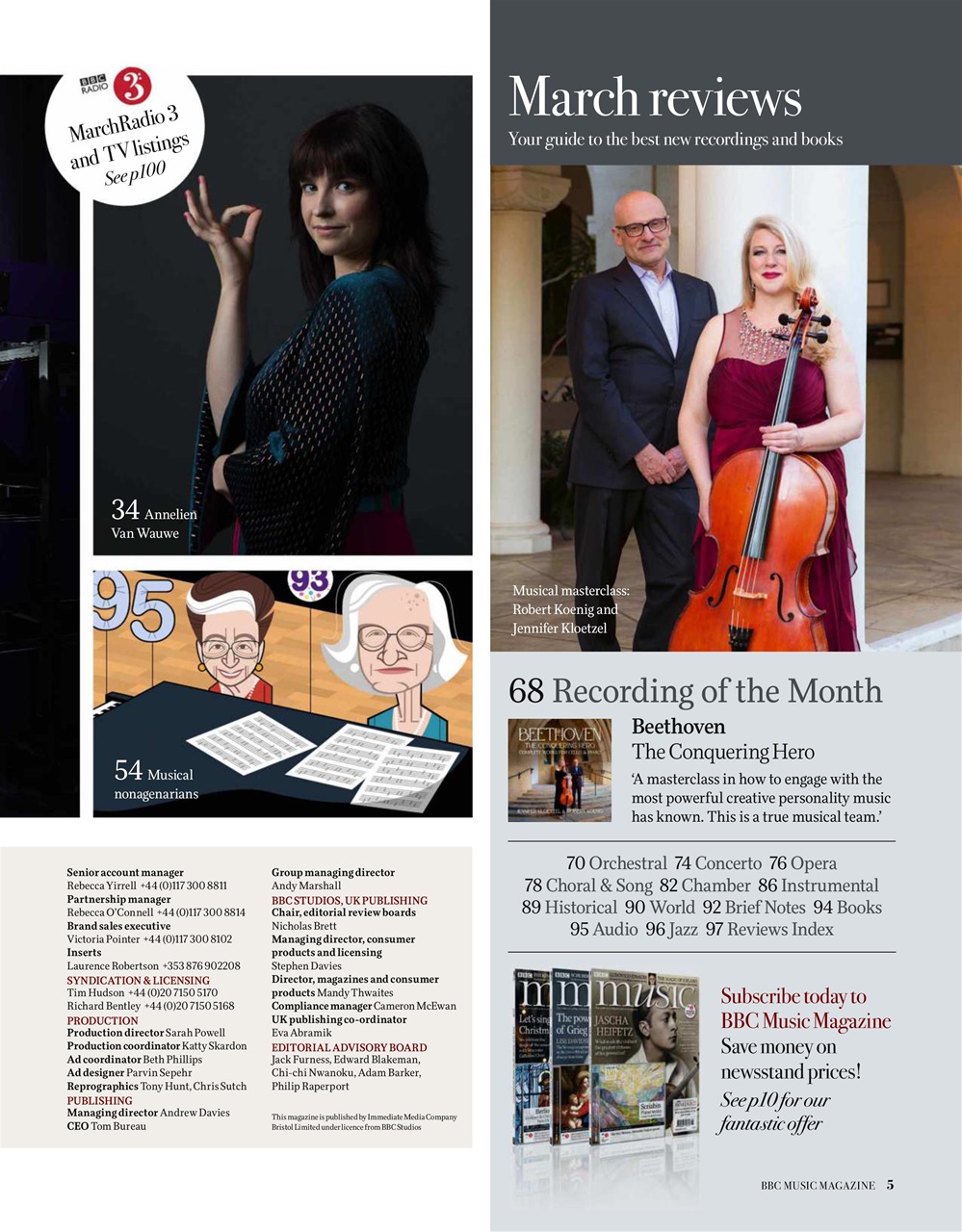 BBC Music Magazine Preview Pages