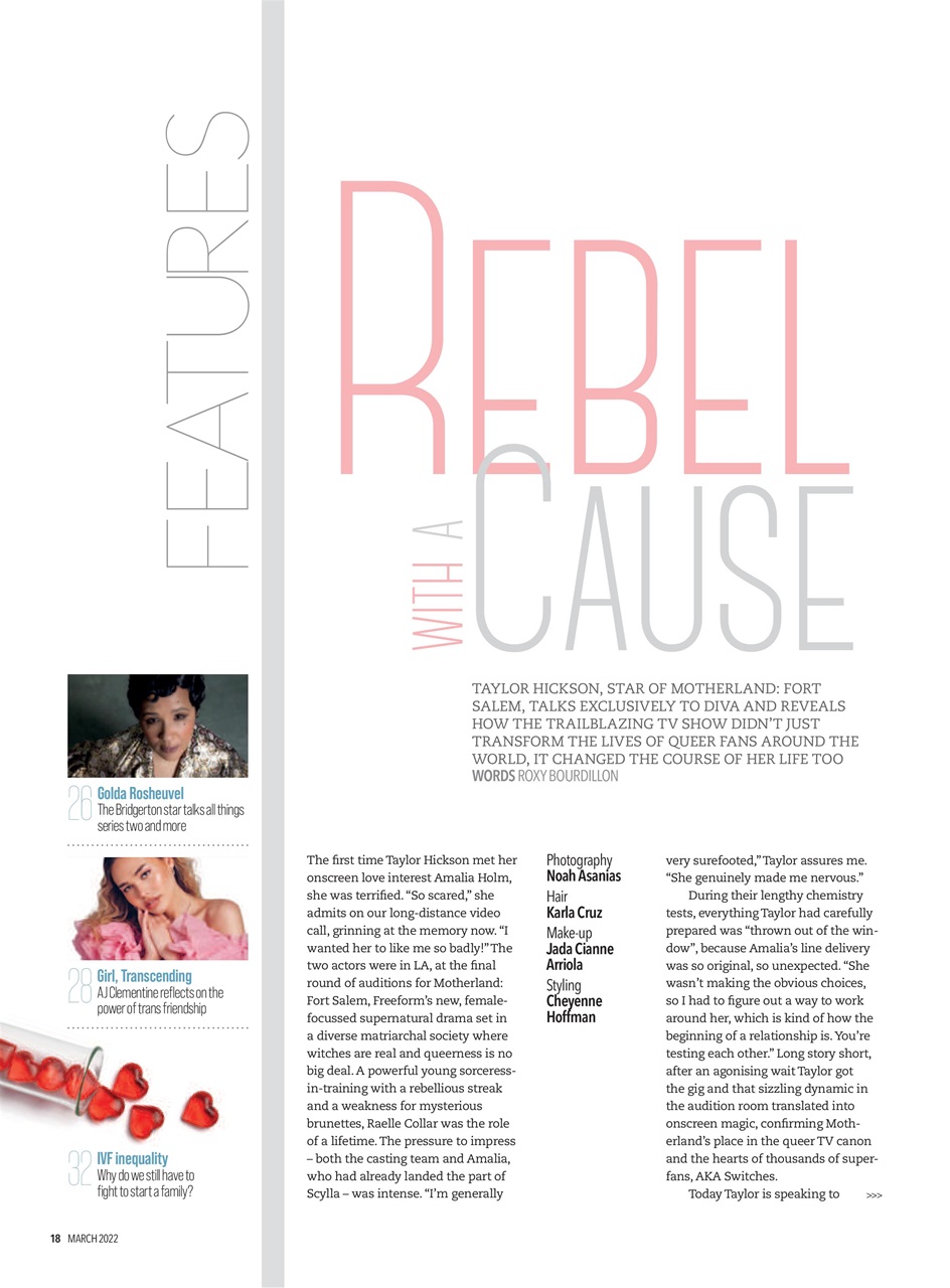 DIVA Magazine Preview Pages