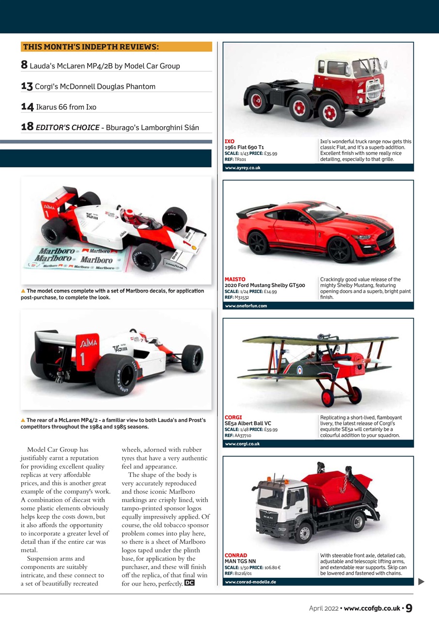 Diecast Collector Preview Pages