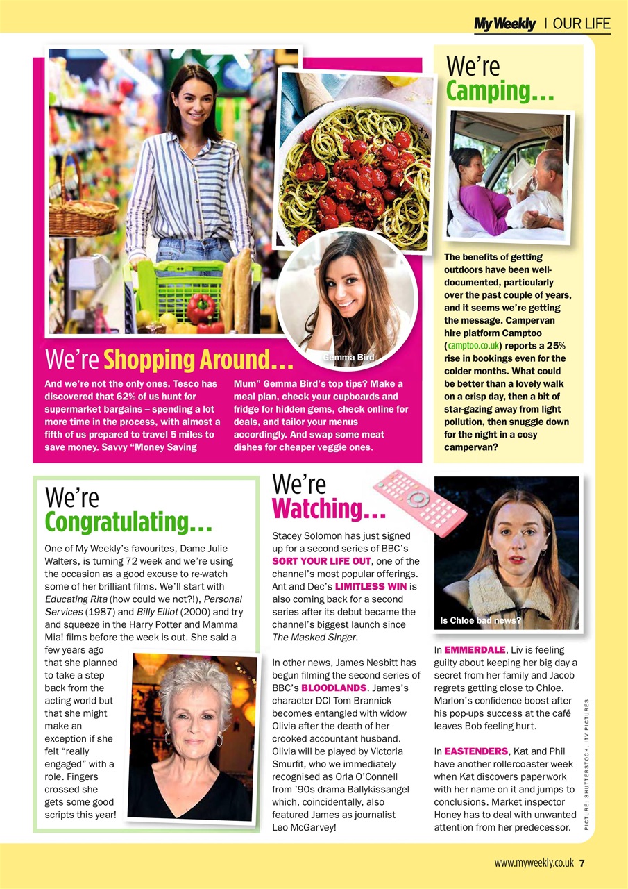 My Weekly Preview Pages