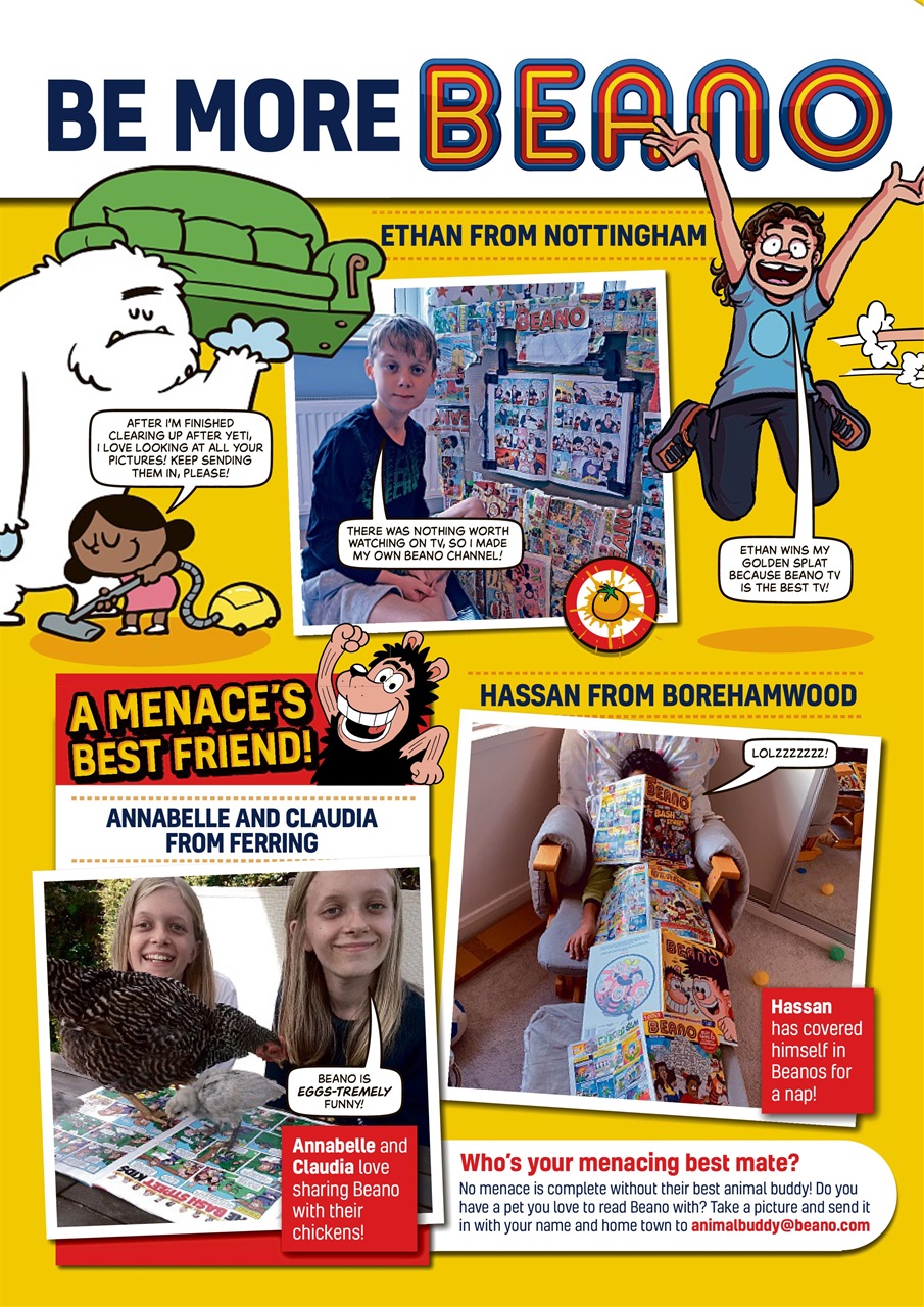 Beano Preview Pages