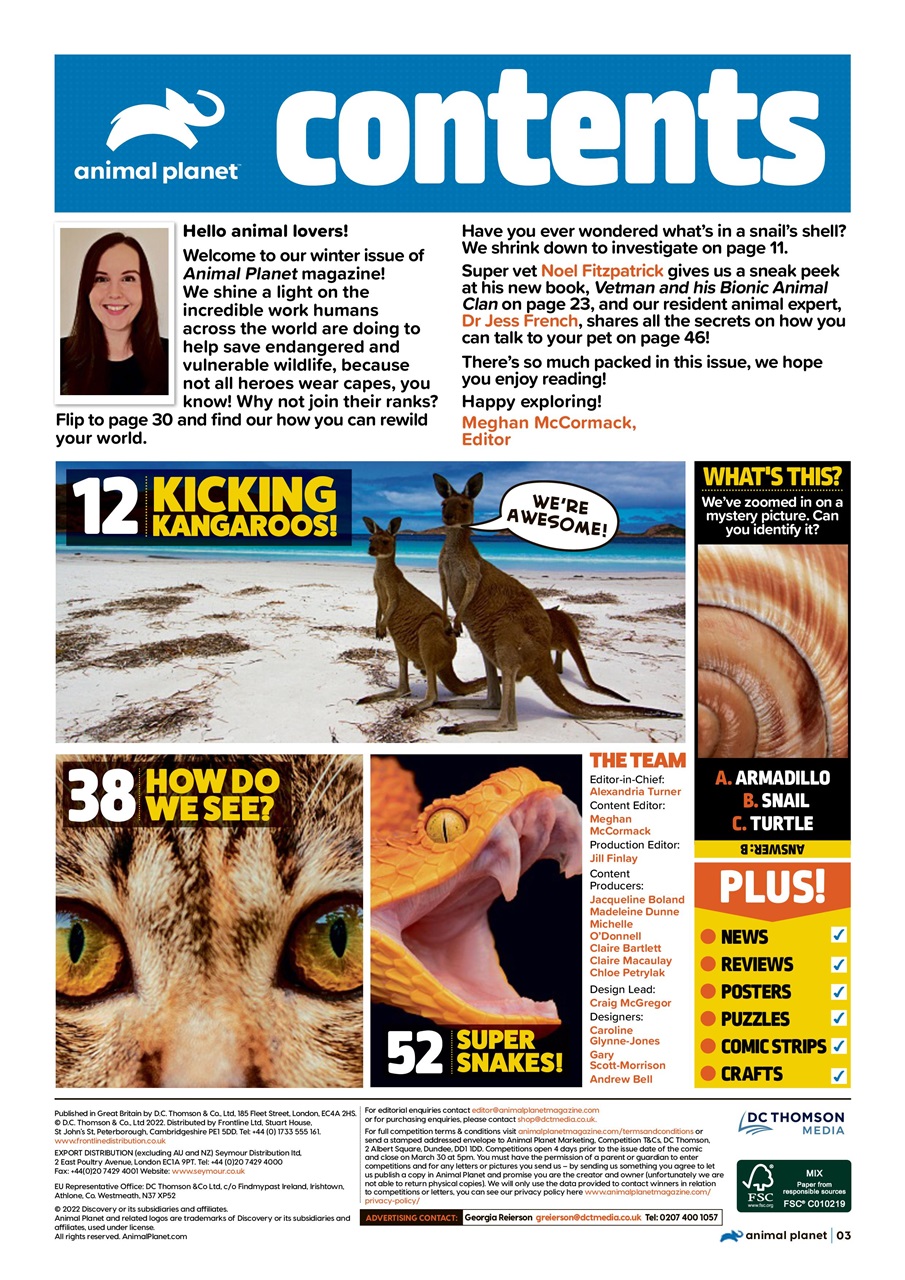 Animal Planet Kids Preview Pages