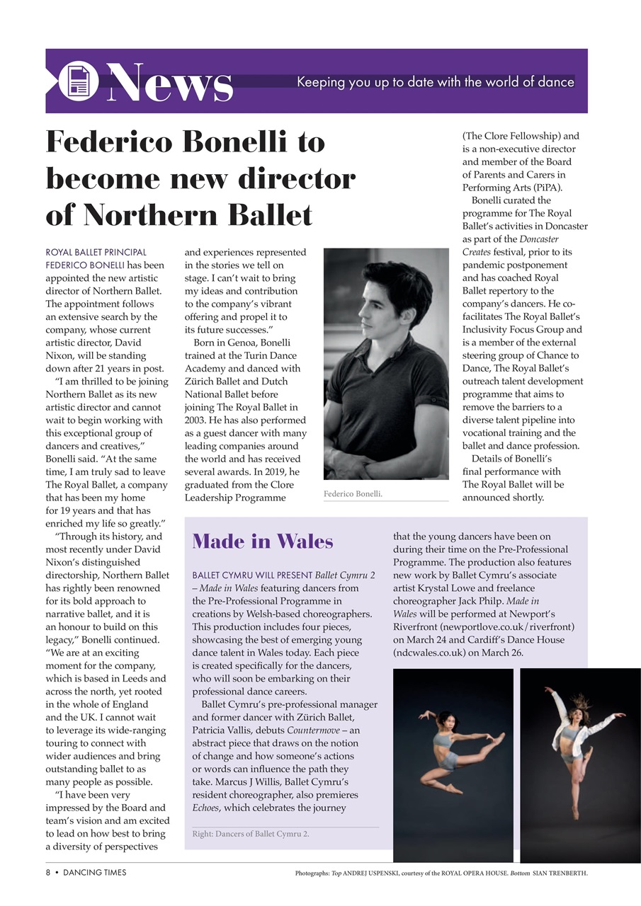 Dancing Times Preview Pages