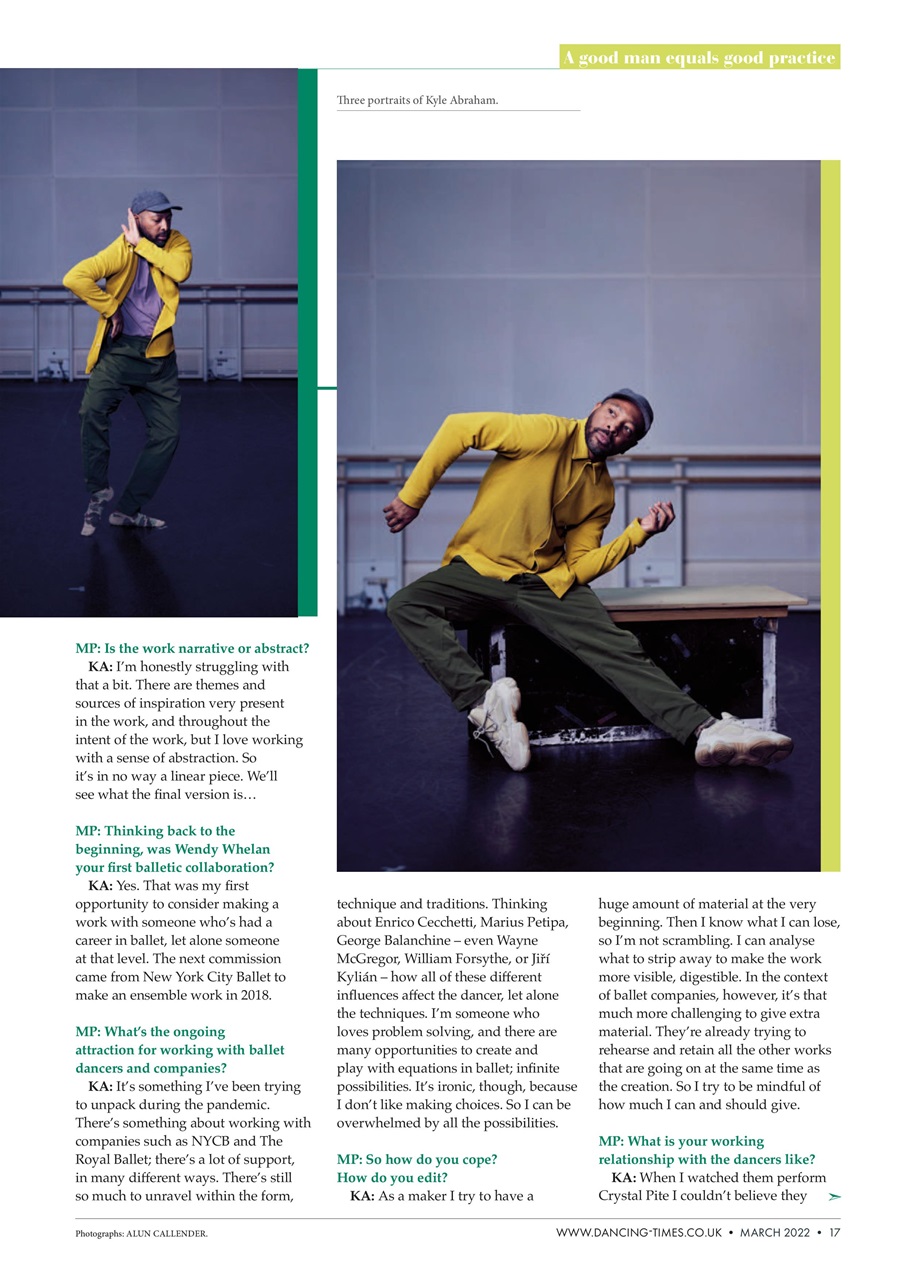 Dancing Times Preview Pages