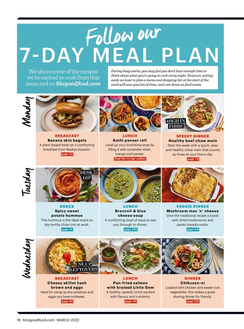 Good Food Magazine Preview Pages
