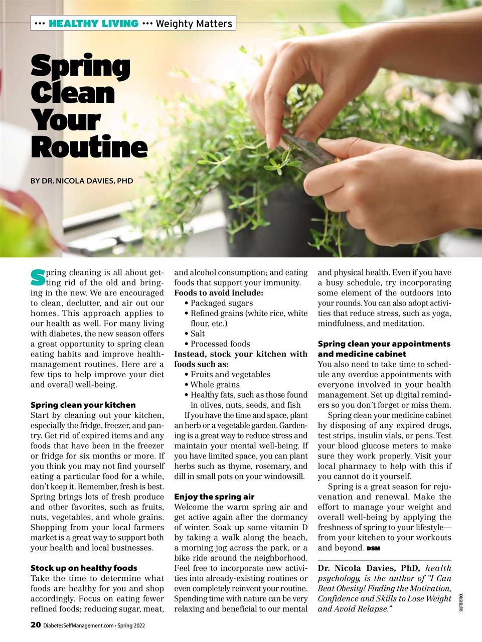 Diabetes Self-Management Preview Pages