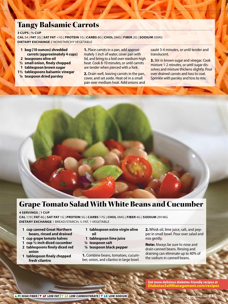 Diabetes Self-Management Preview Pages