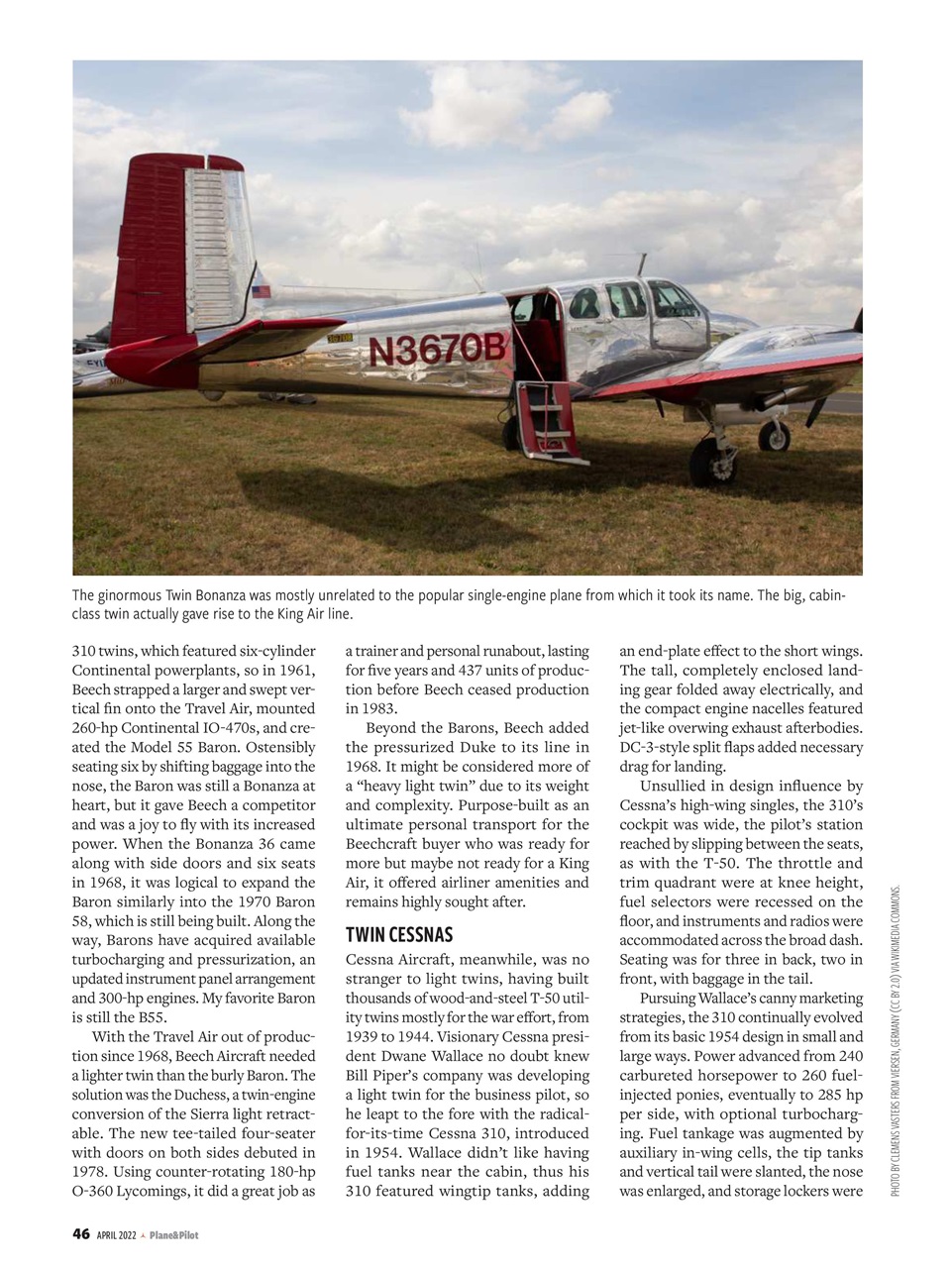 Plane & Pilot Preview Pages