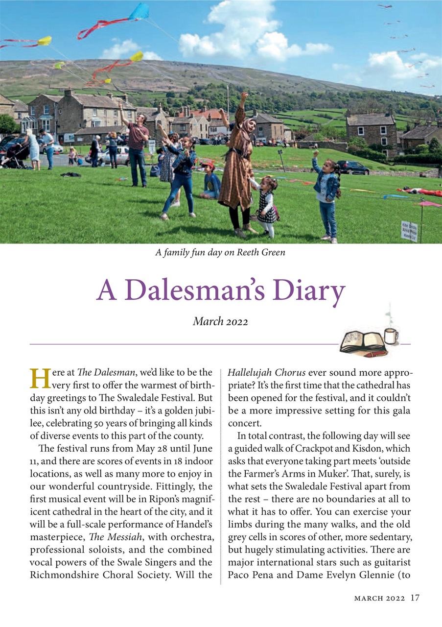 The Yorkshire Dalesman Preview Pages