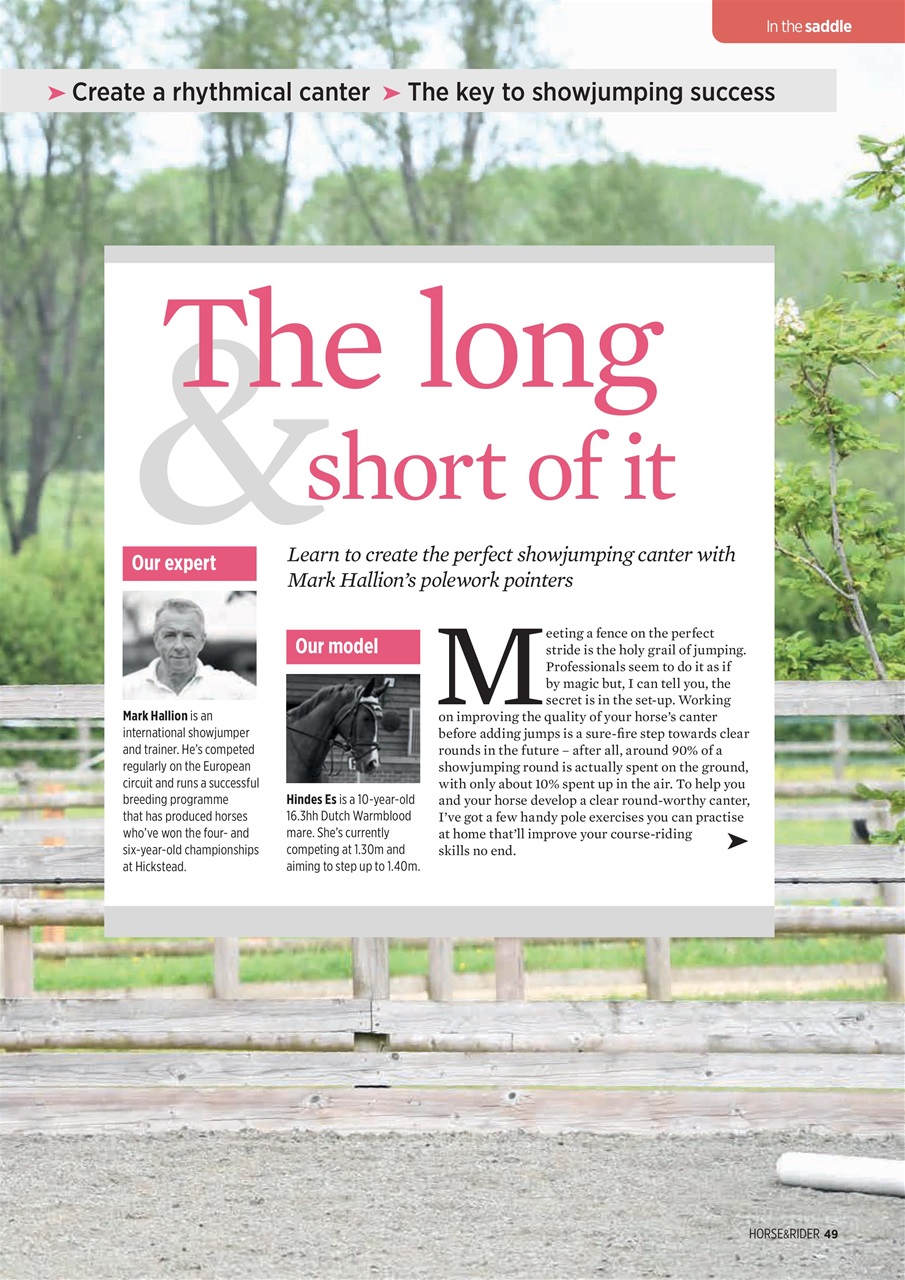 Horse&Rider Magazine - UK equestrian magazine for Horse and Rider Preview Pages