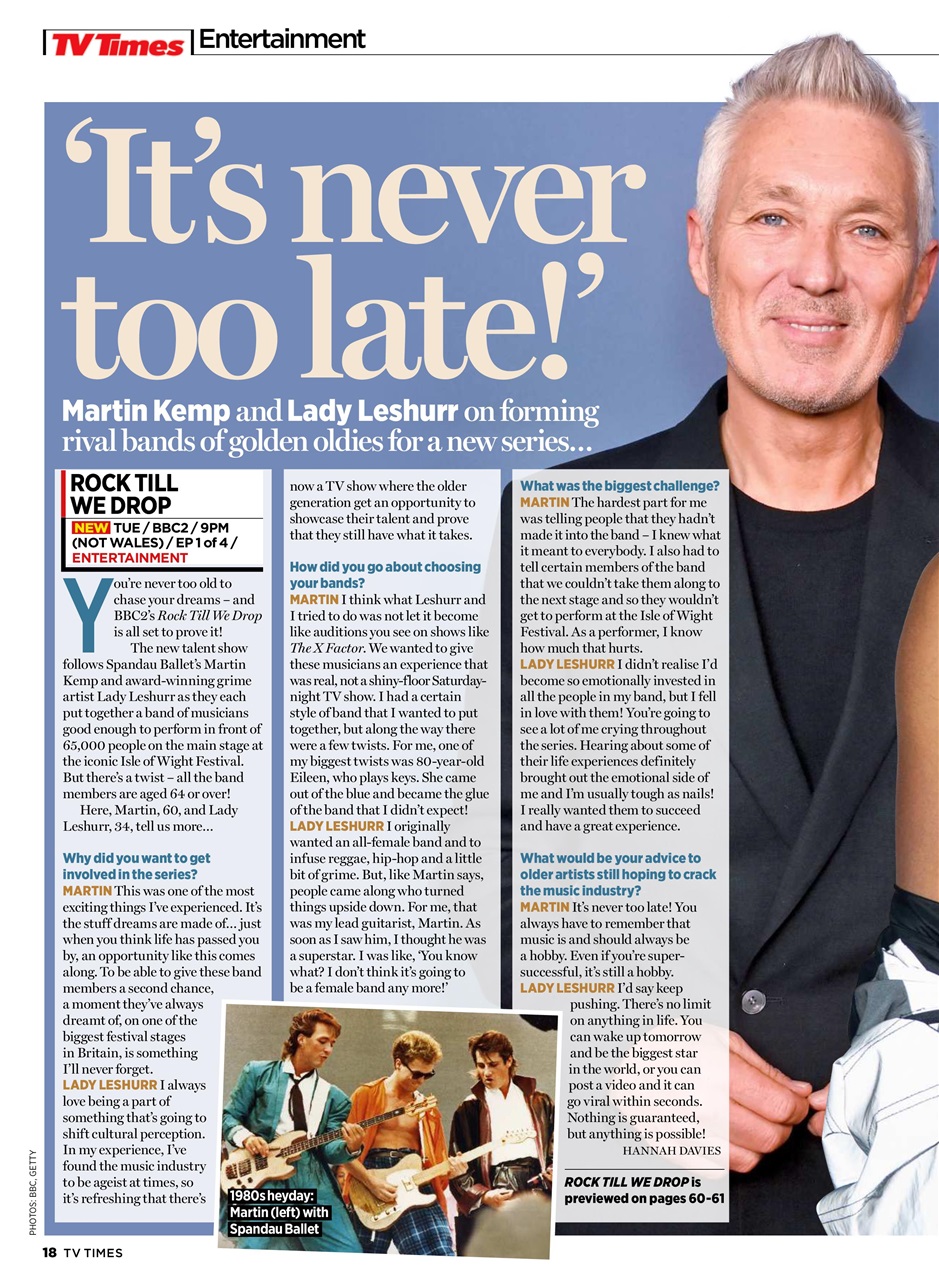 TV Times Preview Pages